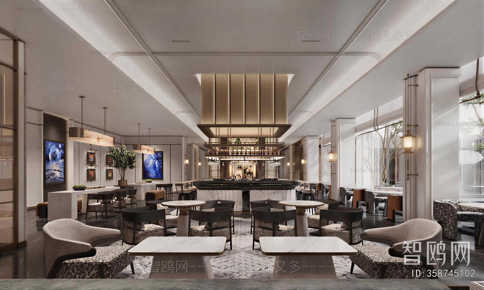 Modern Restaurant