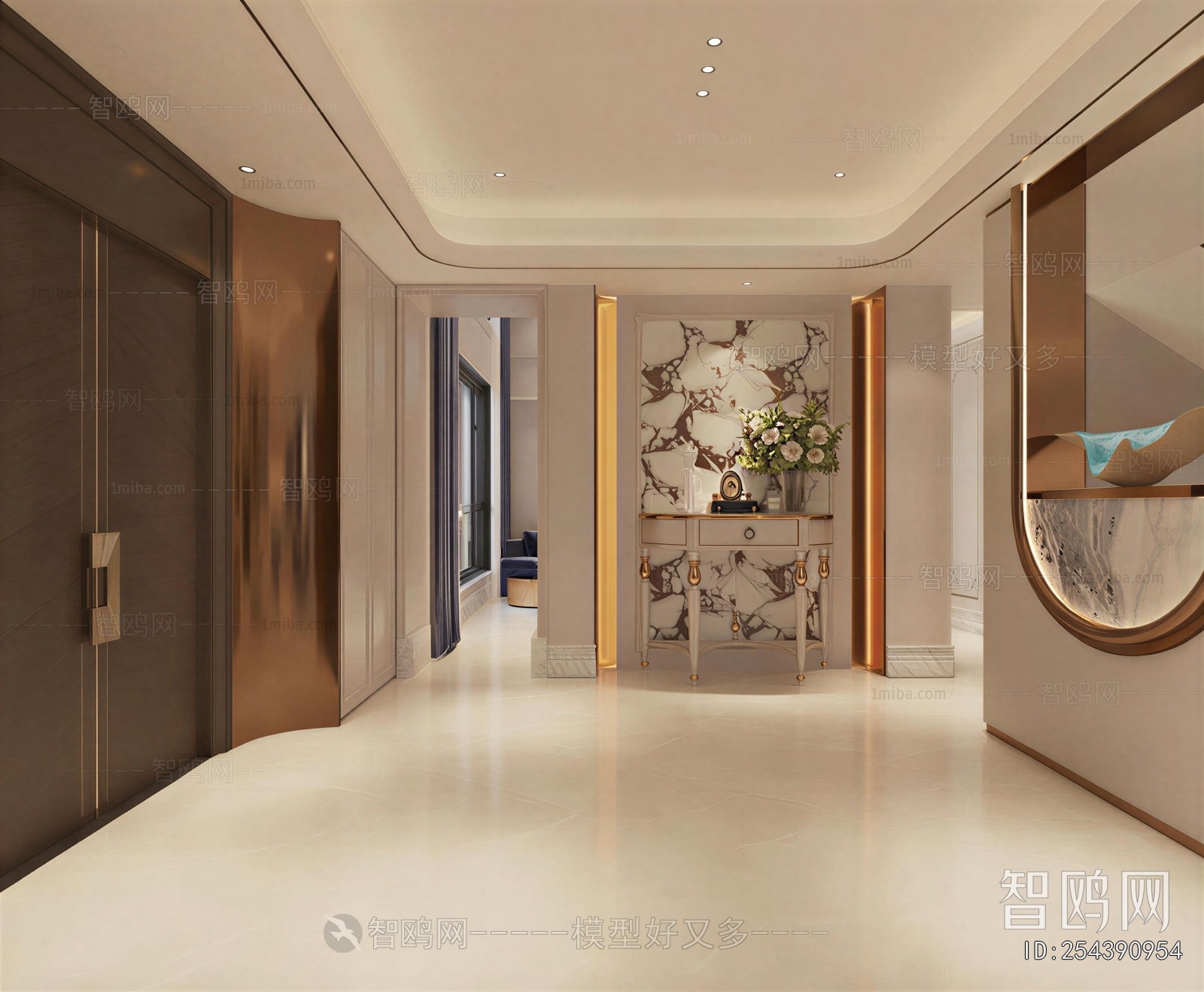 Modern Hallway