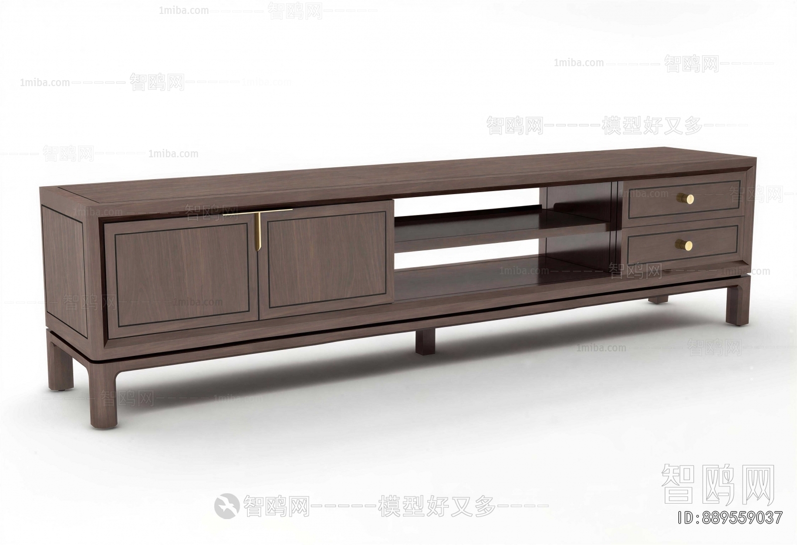 New Chinese Style TV Cabinet