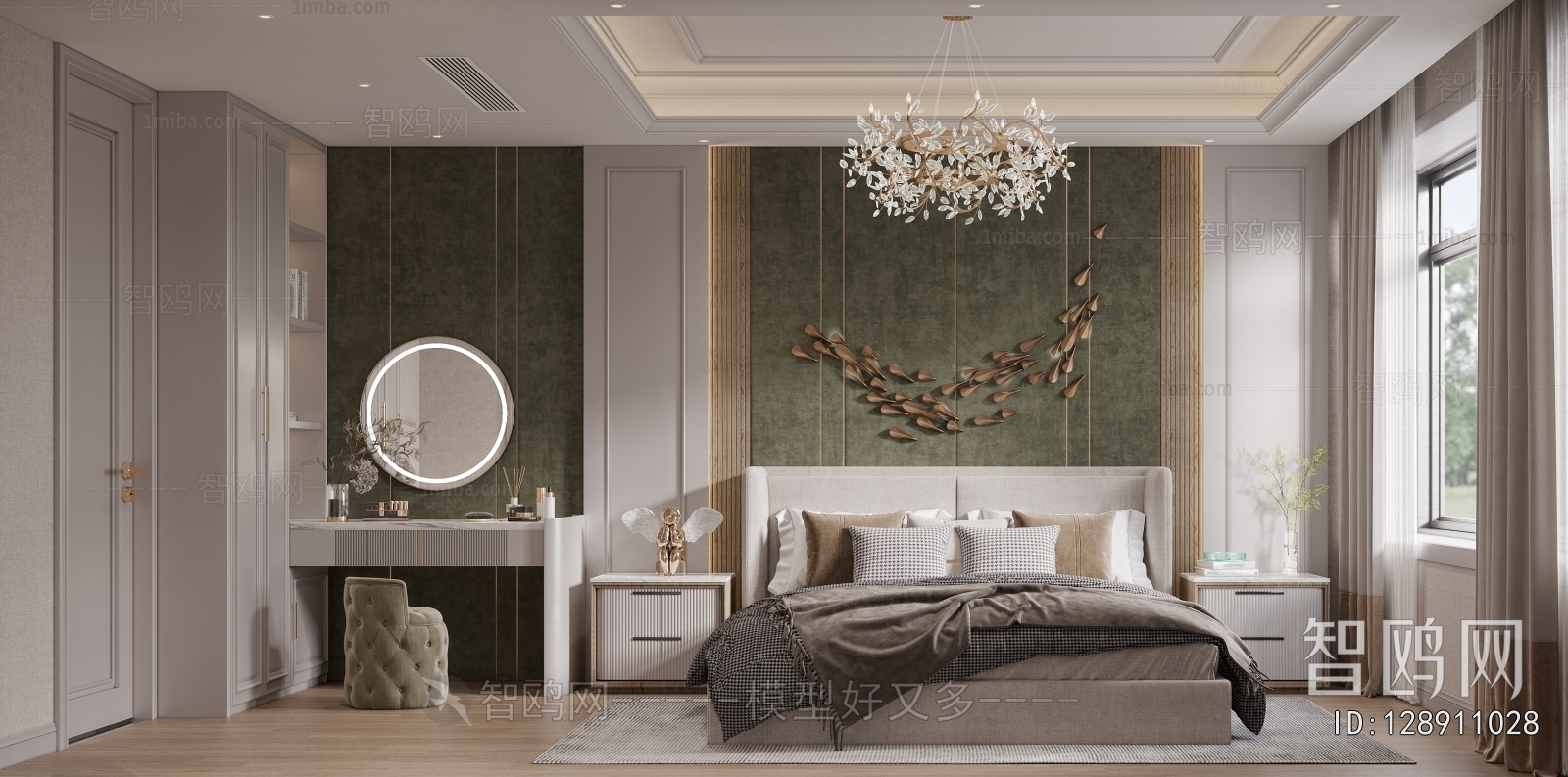 American Style Bedroom