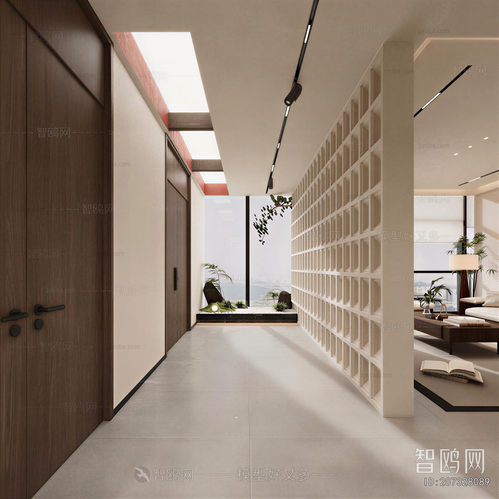 Modern Hallway
