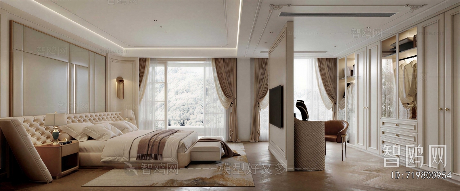 French Style Bedroom