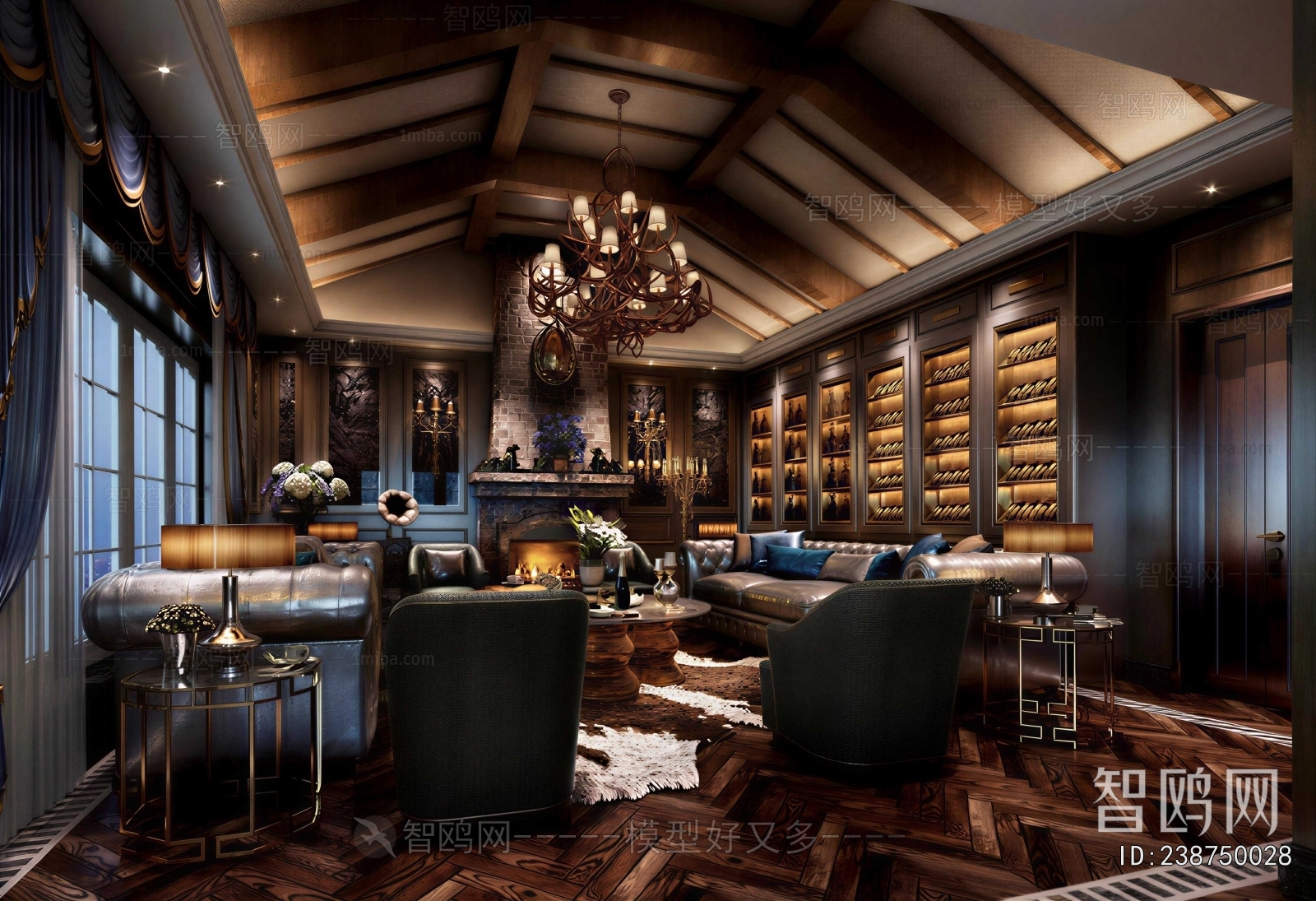 European Style A Living Room