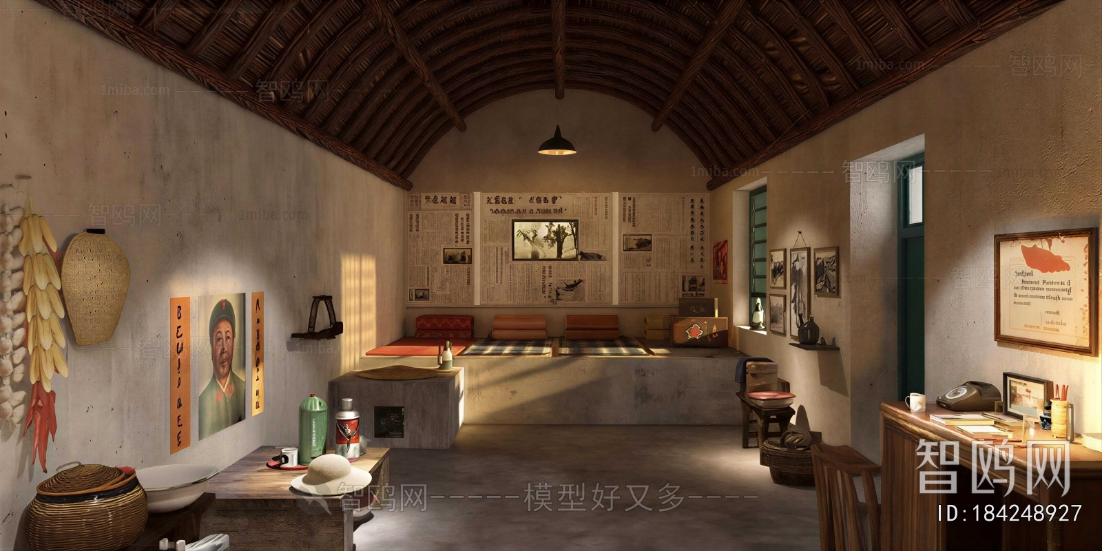 New Chinese Style Bedroom