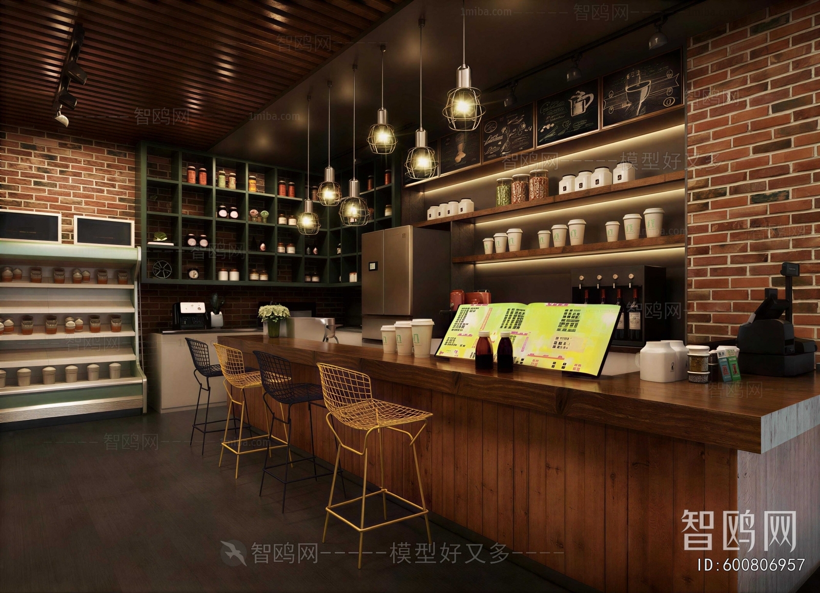 Industrial Style Cafe