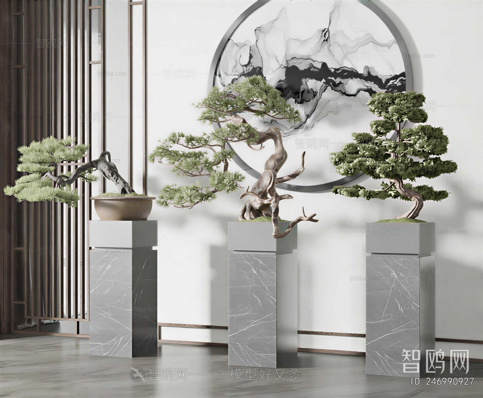 New Chinese Style Bonsai