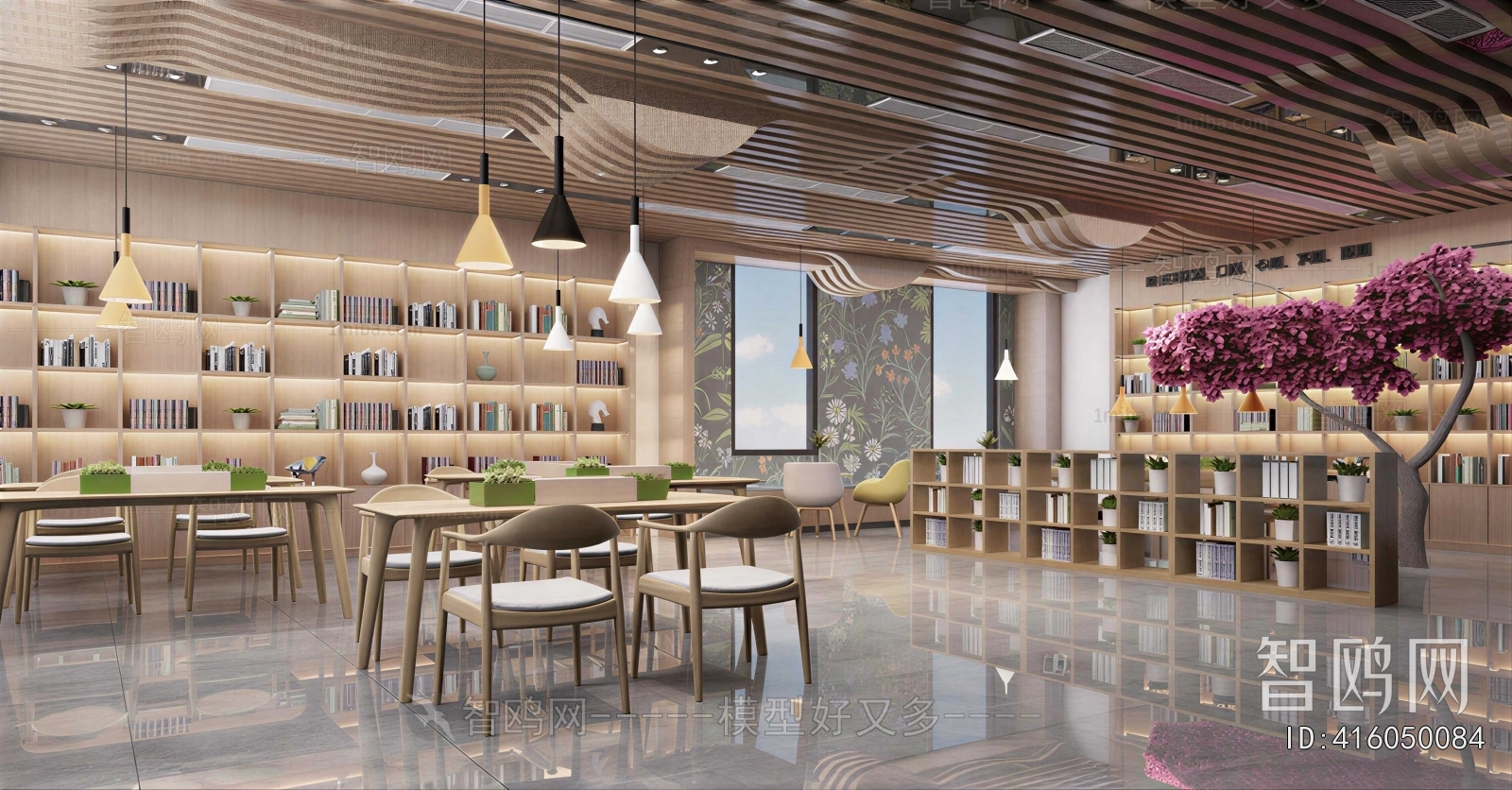 Modern Bookstore Book Bar