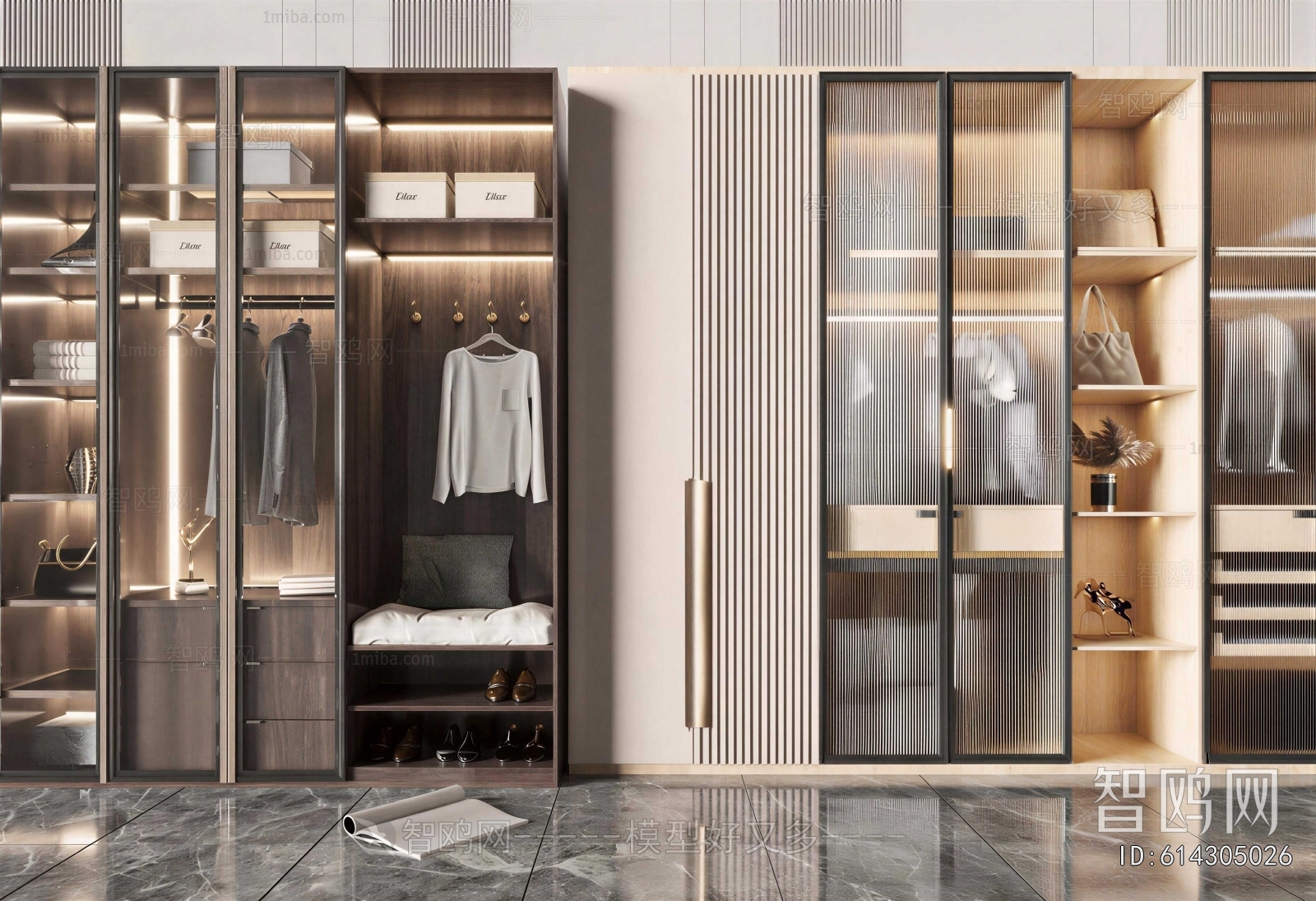 Modern The Wardrobe