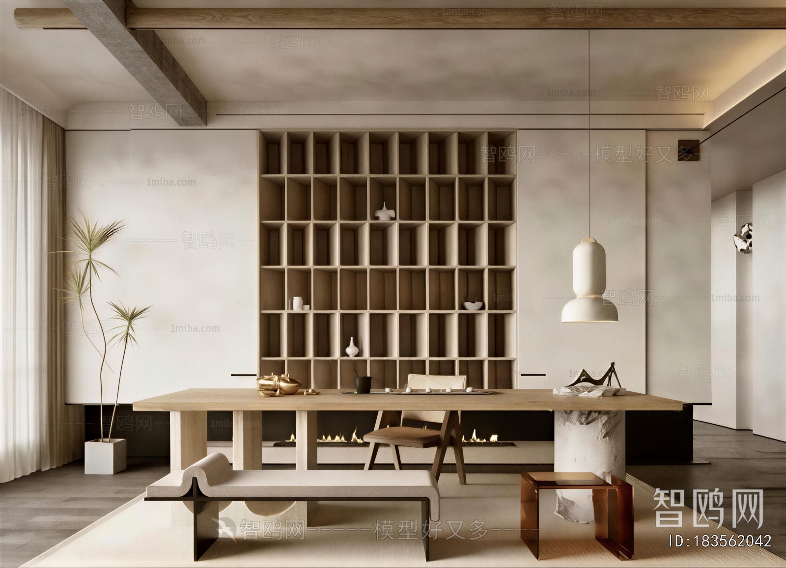 Wabi-sabi Style Tea House