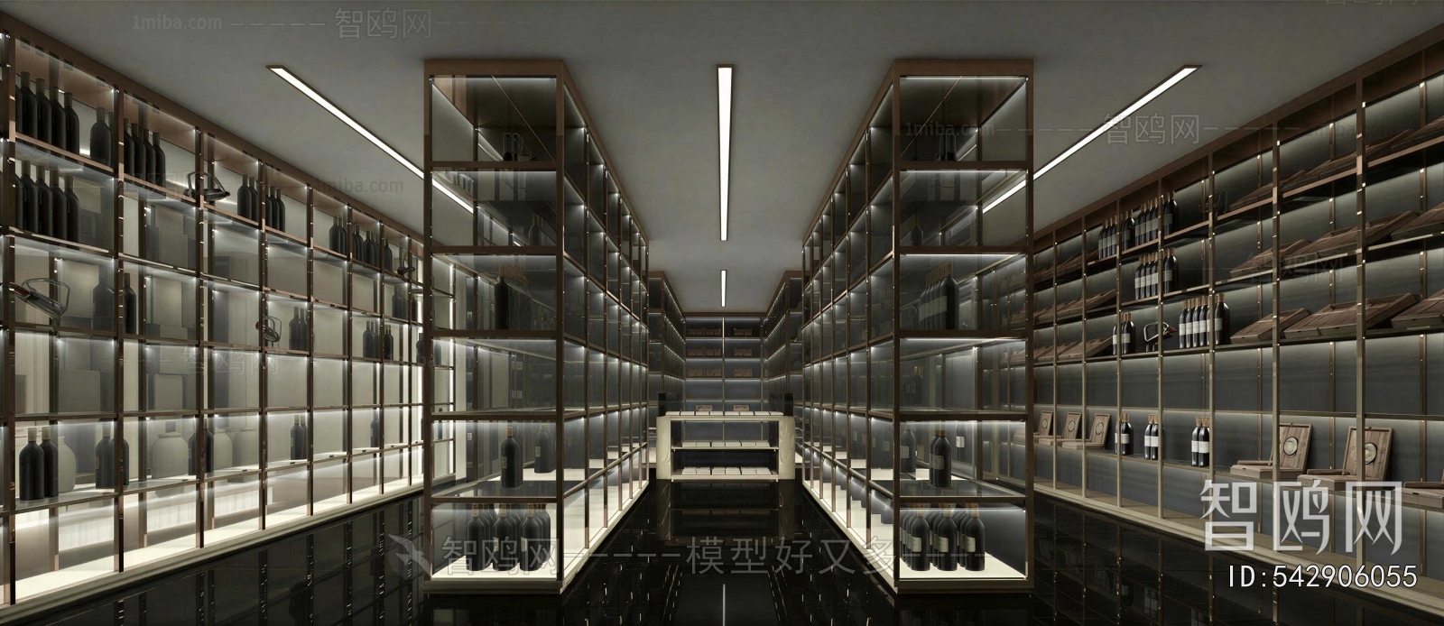Modern Wine Cellar/Wine Tasting Room