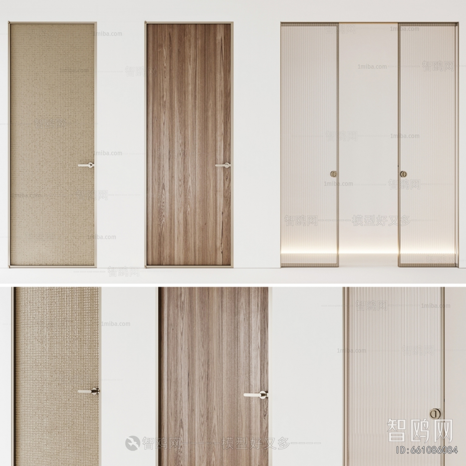 Modern Single Door