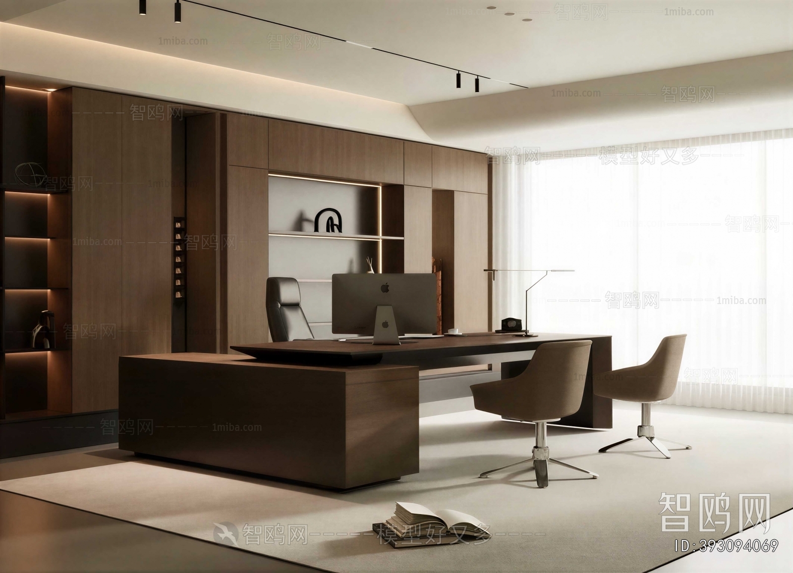Modern Manager's Office