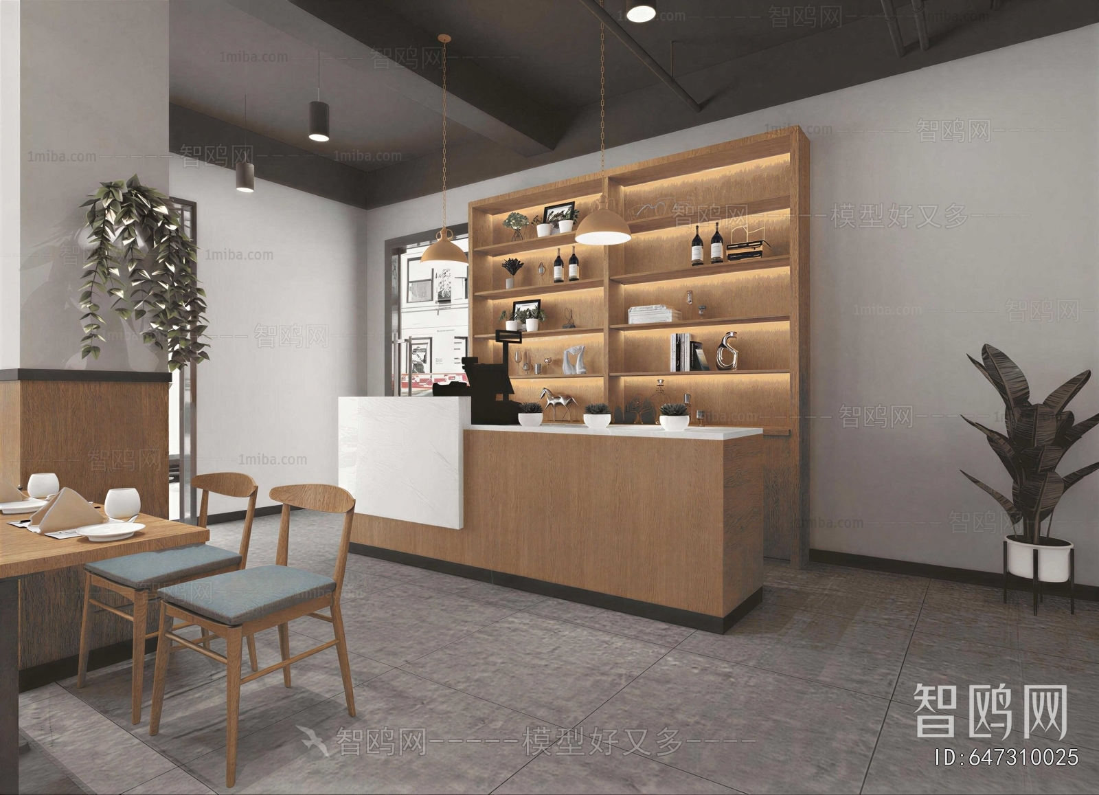 Modern Restaurant