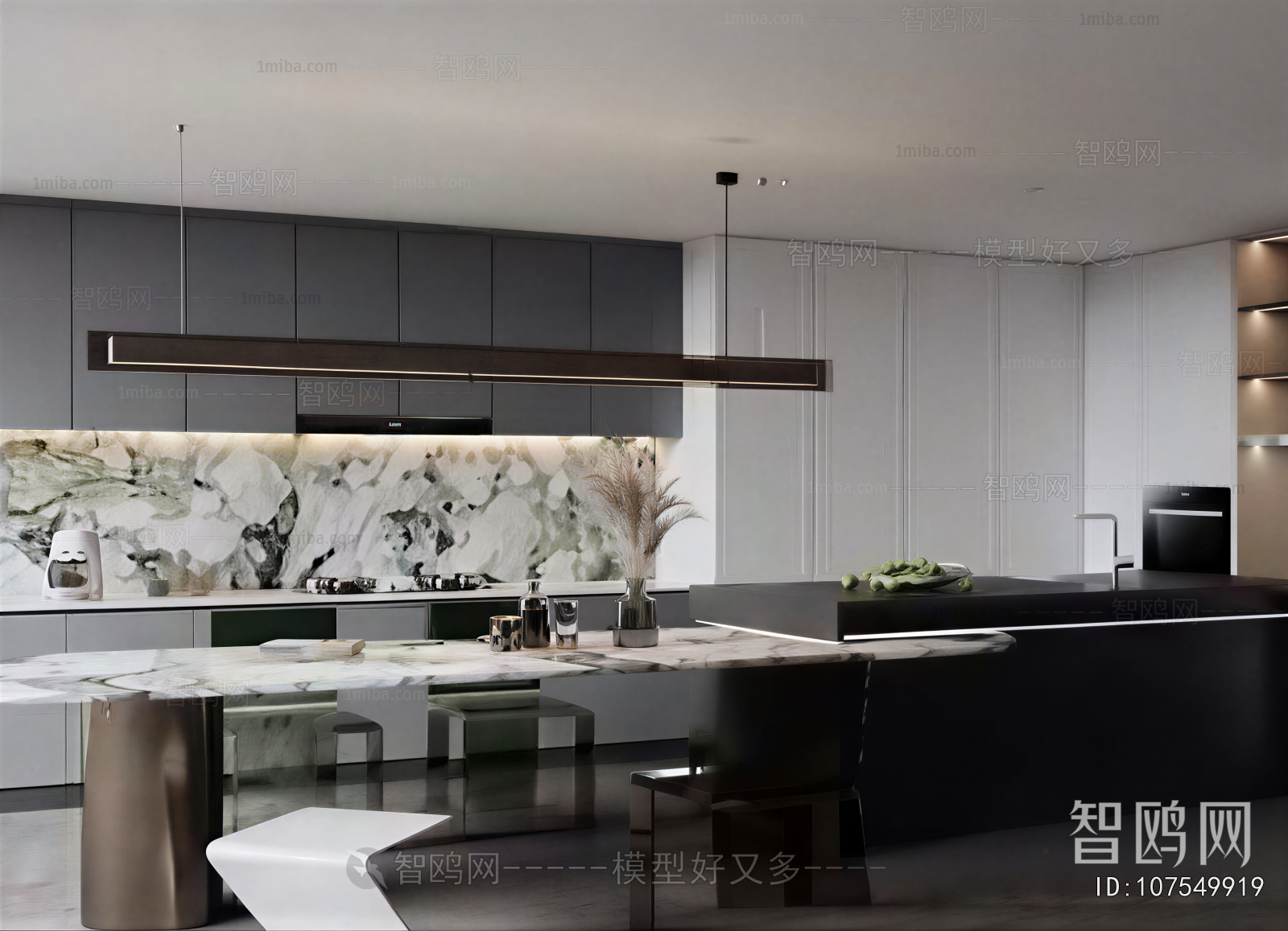 Modern Open Kitchen
