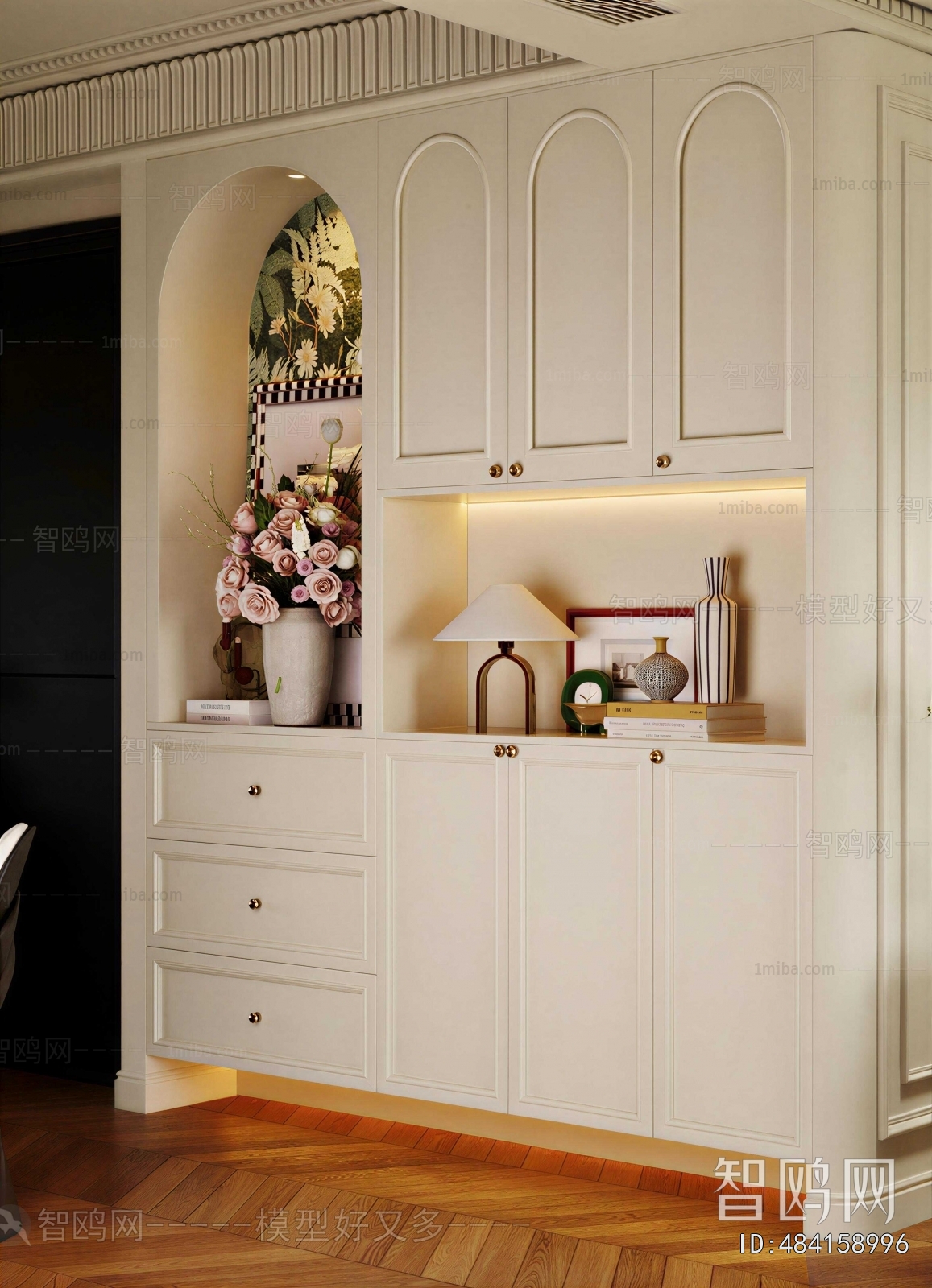 Modern Entrance Cabinet