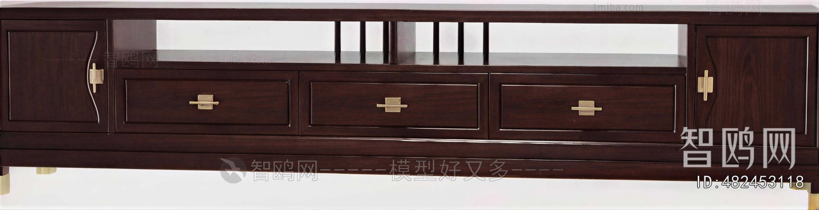 New Chinese Style TV Cabinet