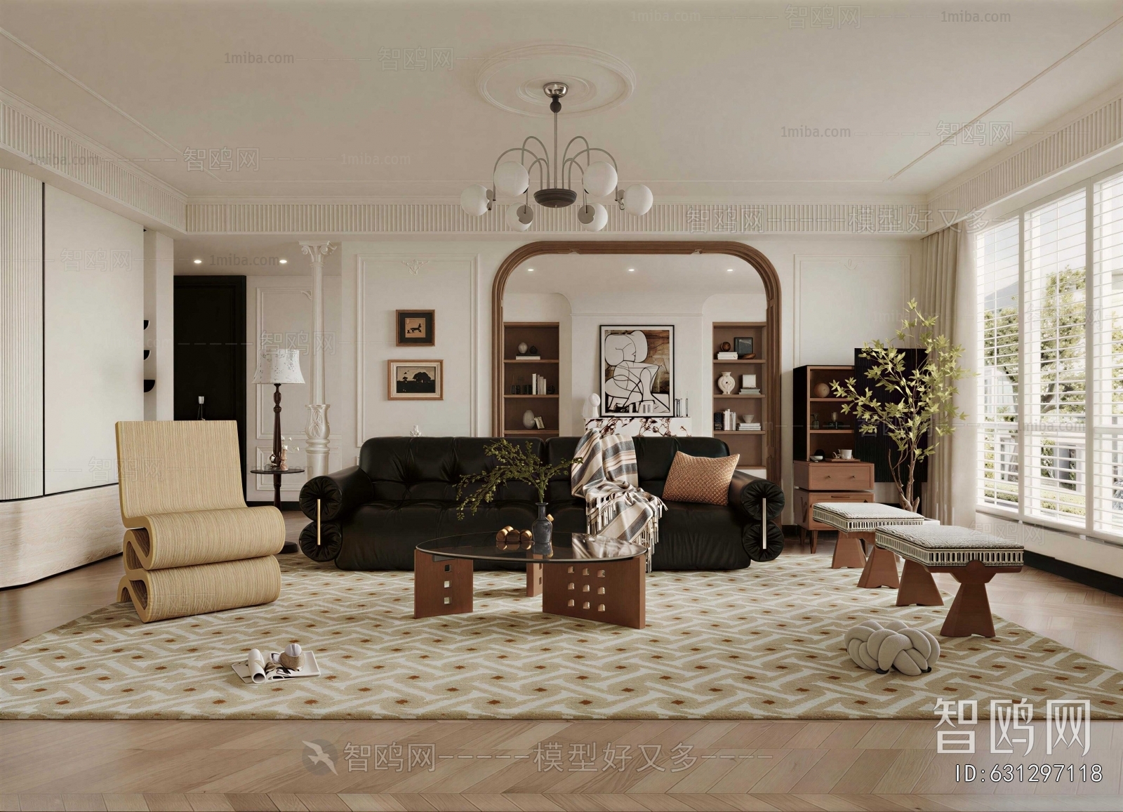 French Style A Living Room