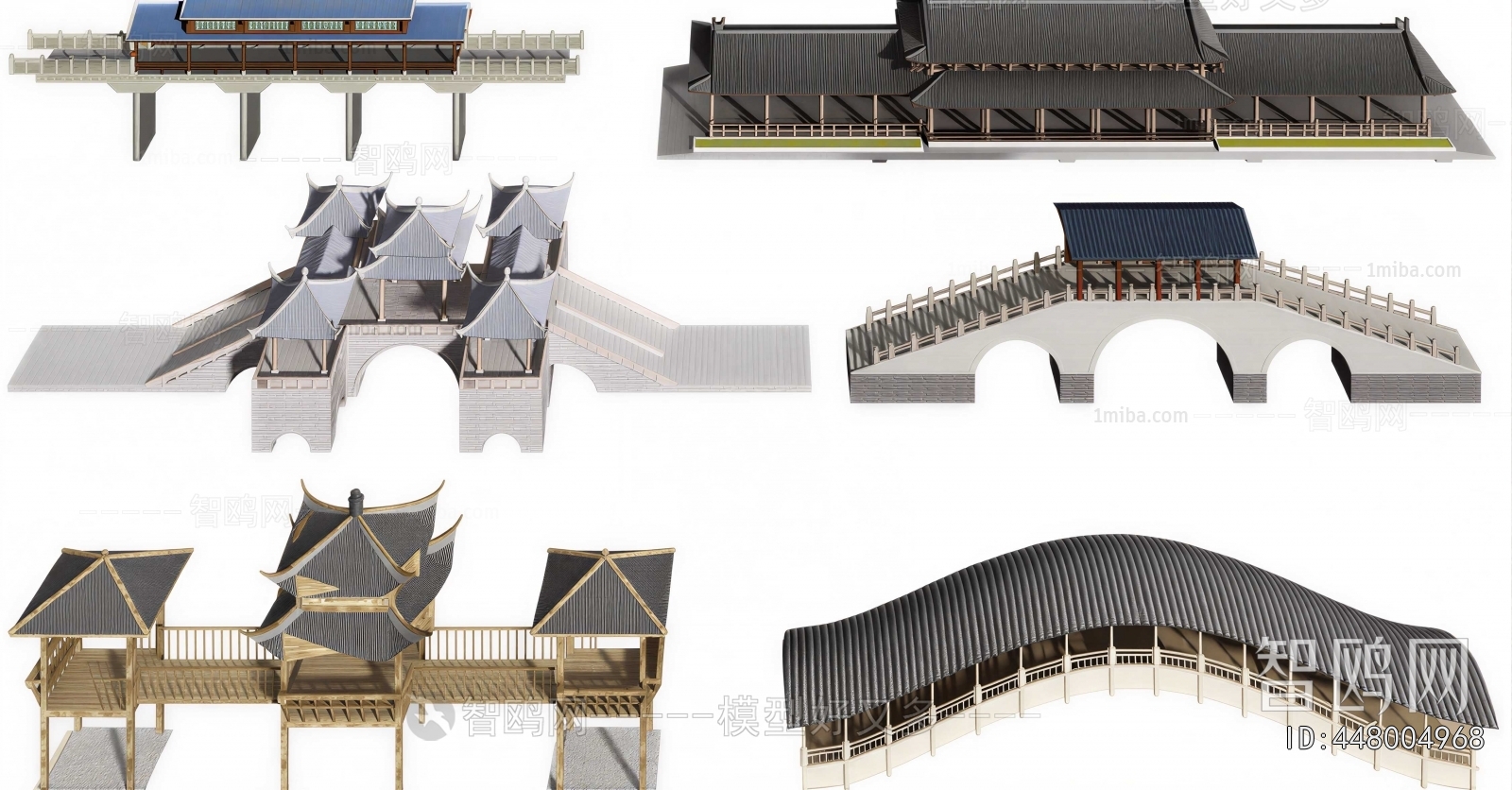 Chinese Style Building Component