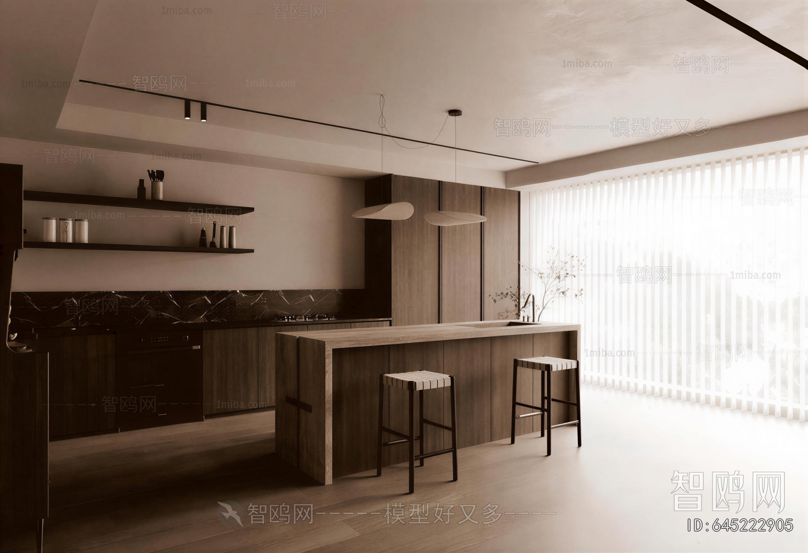 Modern The Kitchen