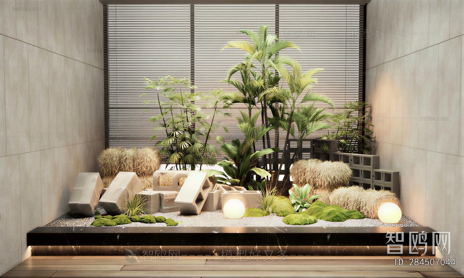 New Chinese Style Plant Landscaping