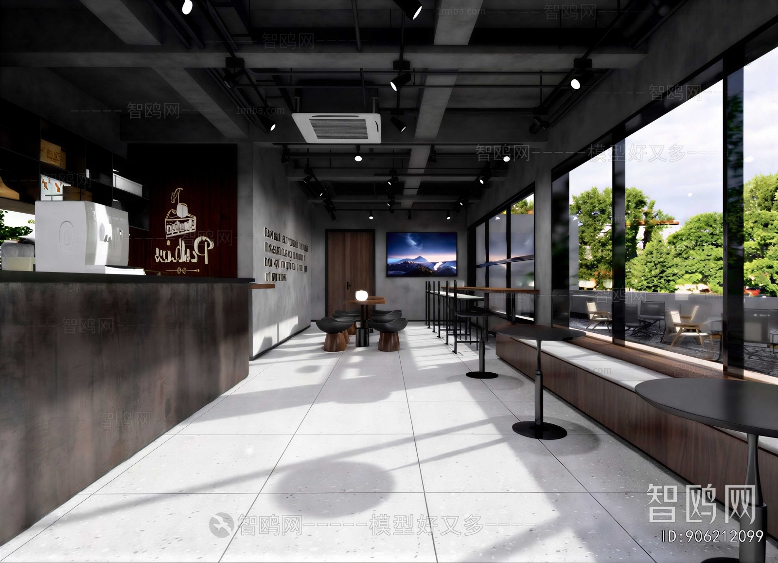 Industrial Style Cafe