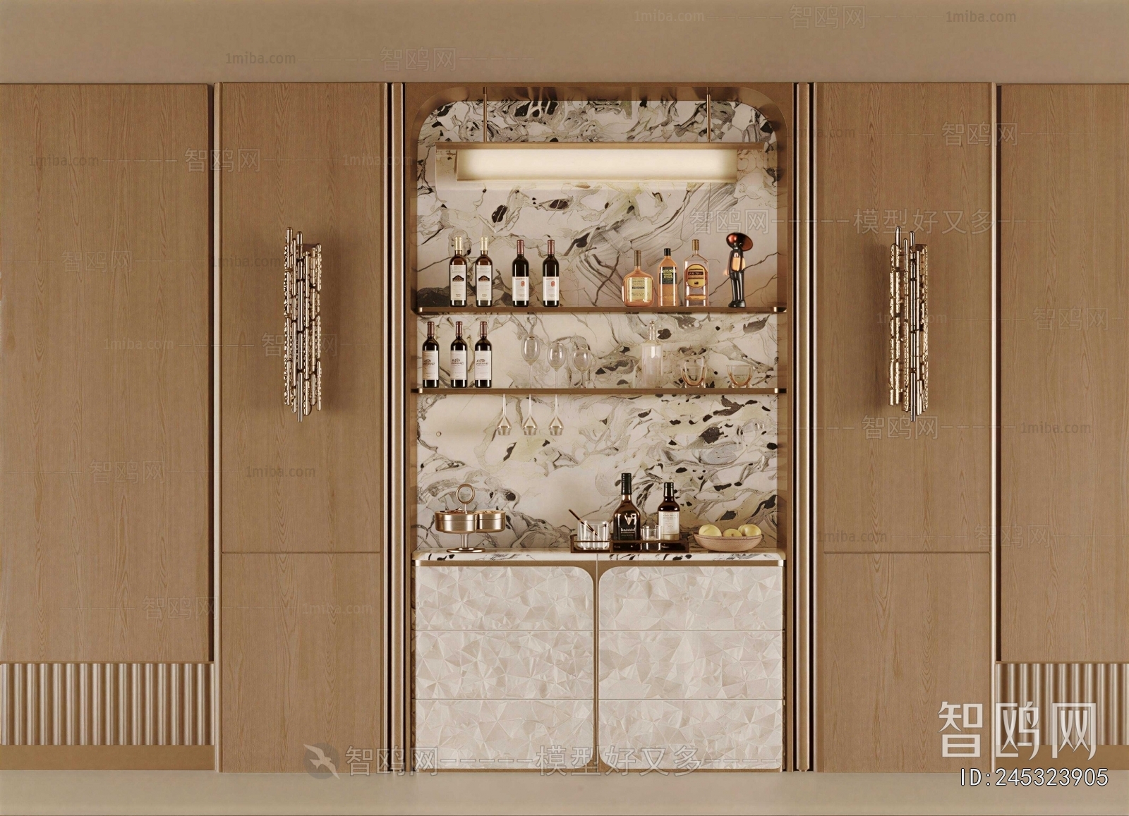 Modern Wine Cabinet