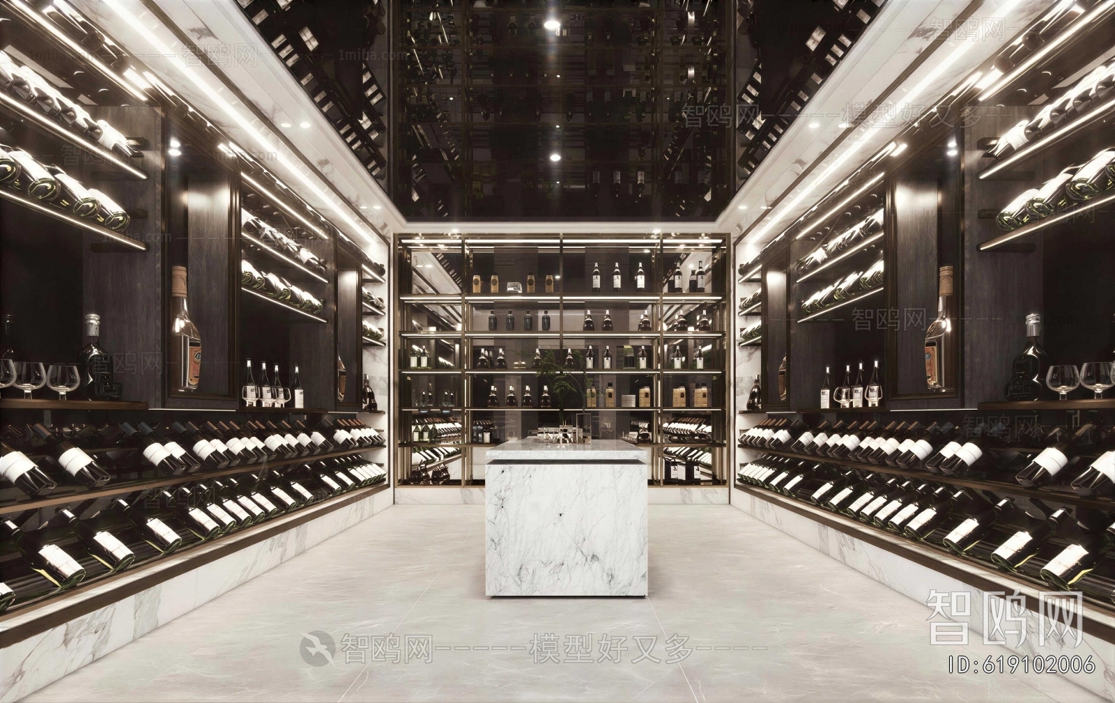 Modern Wine Cellar/Wine Tasting Room