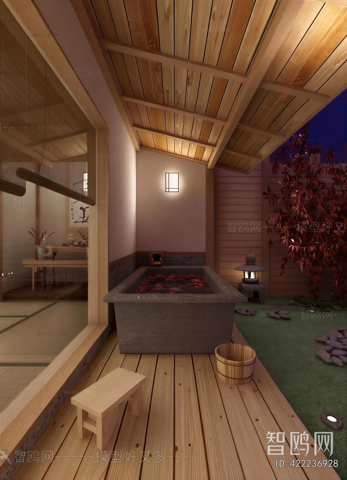 Japanese Style Courtyard/landscape