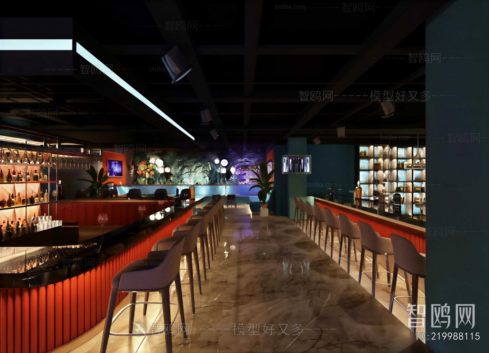 Industrial Style Bar
