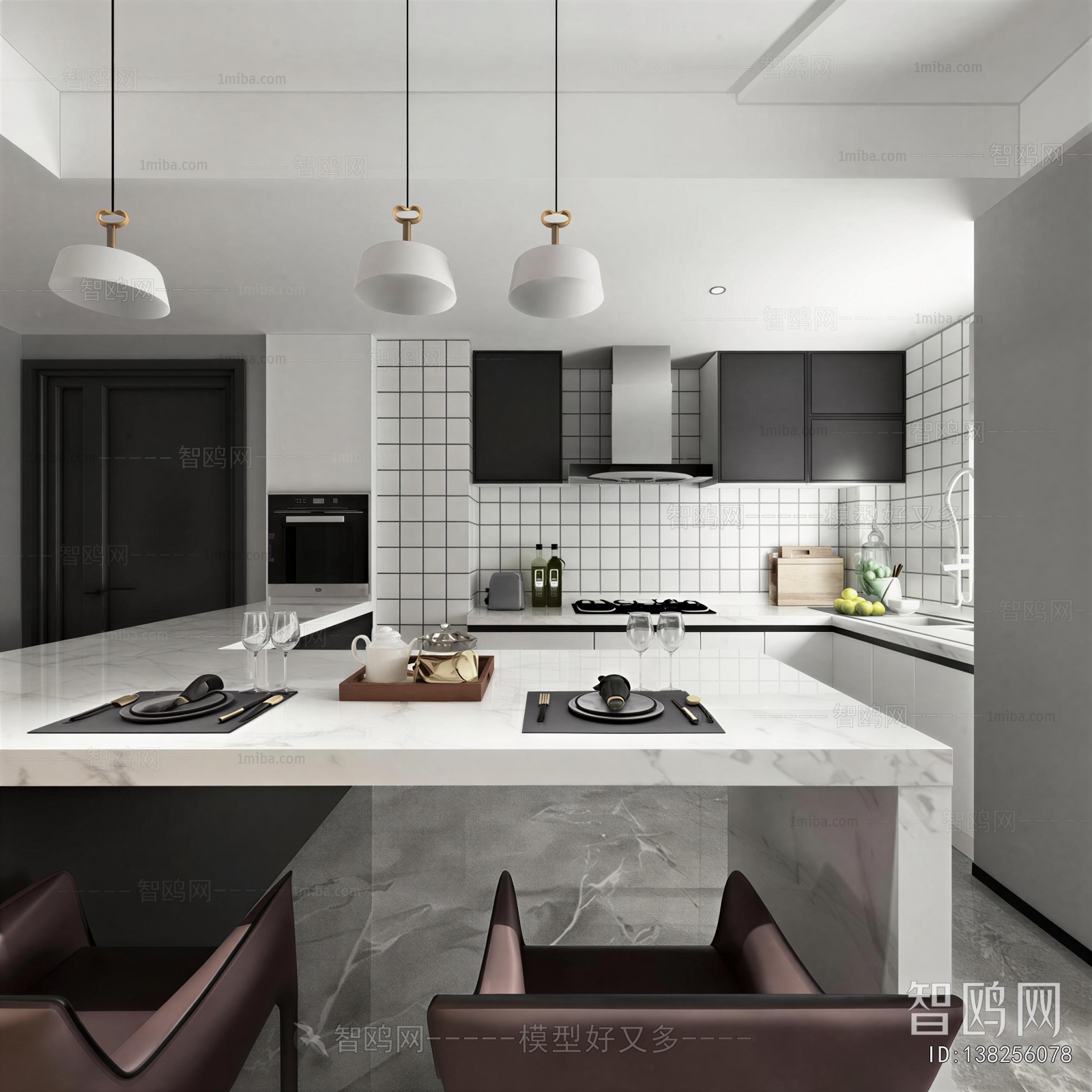 Modern Open Kitchen
