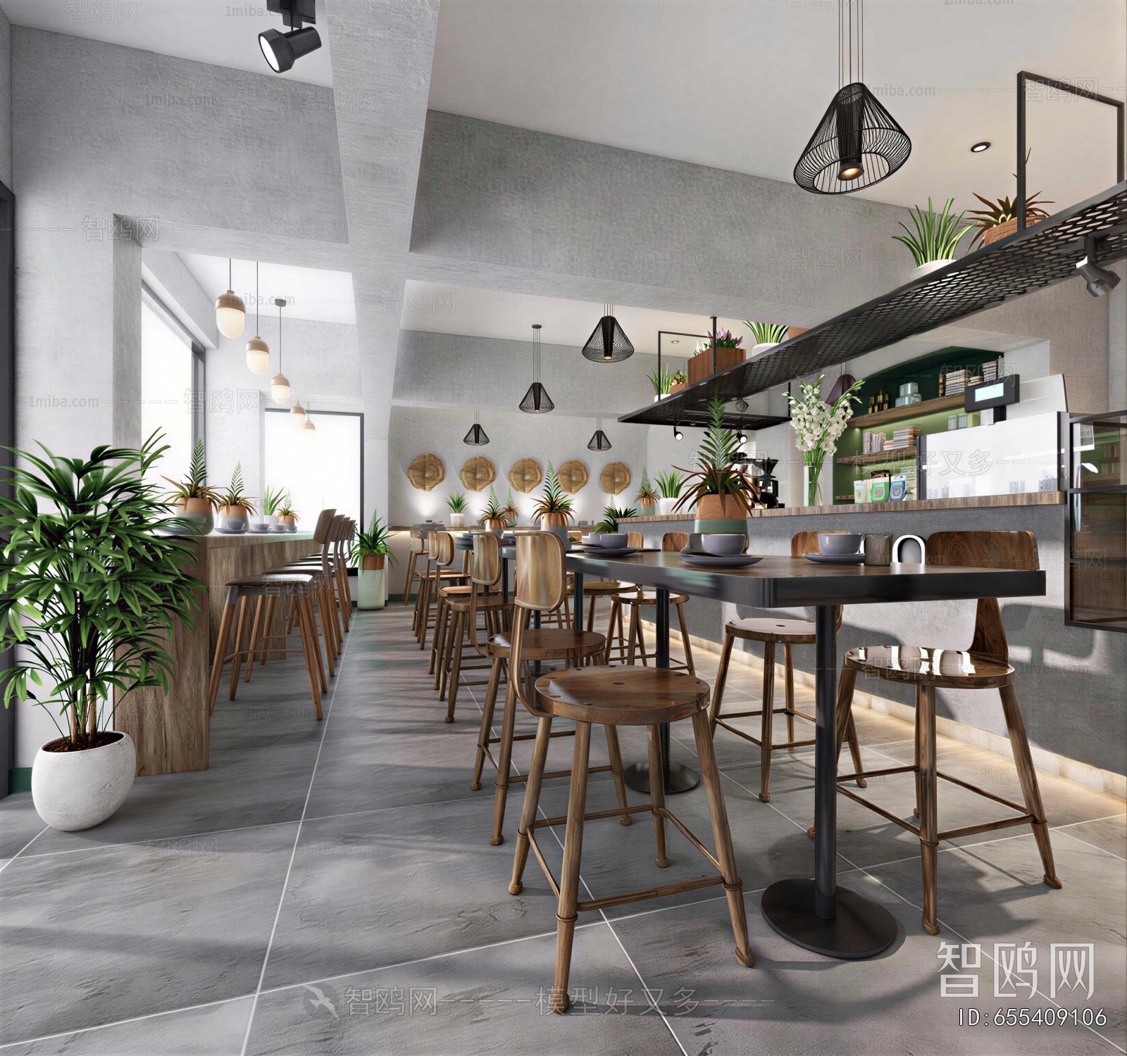 Industrial Style Cafe