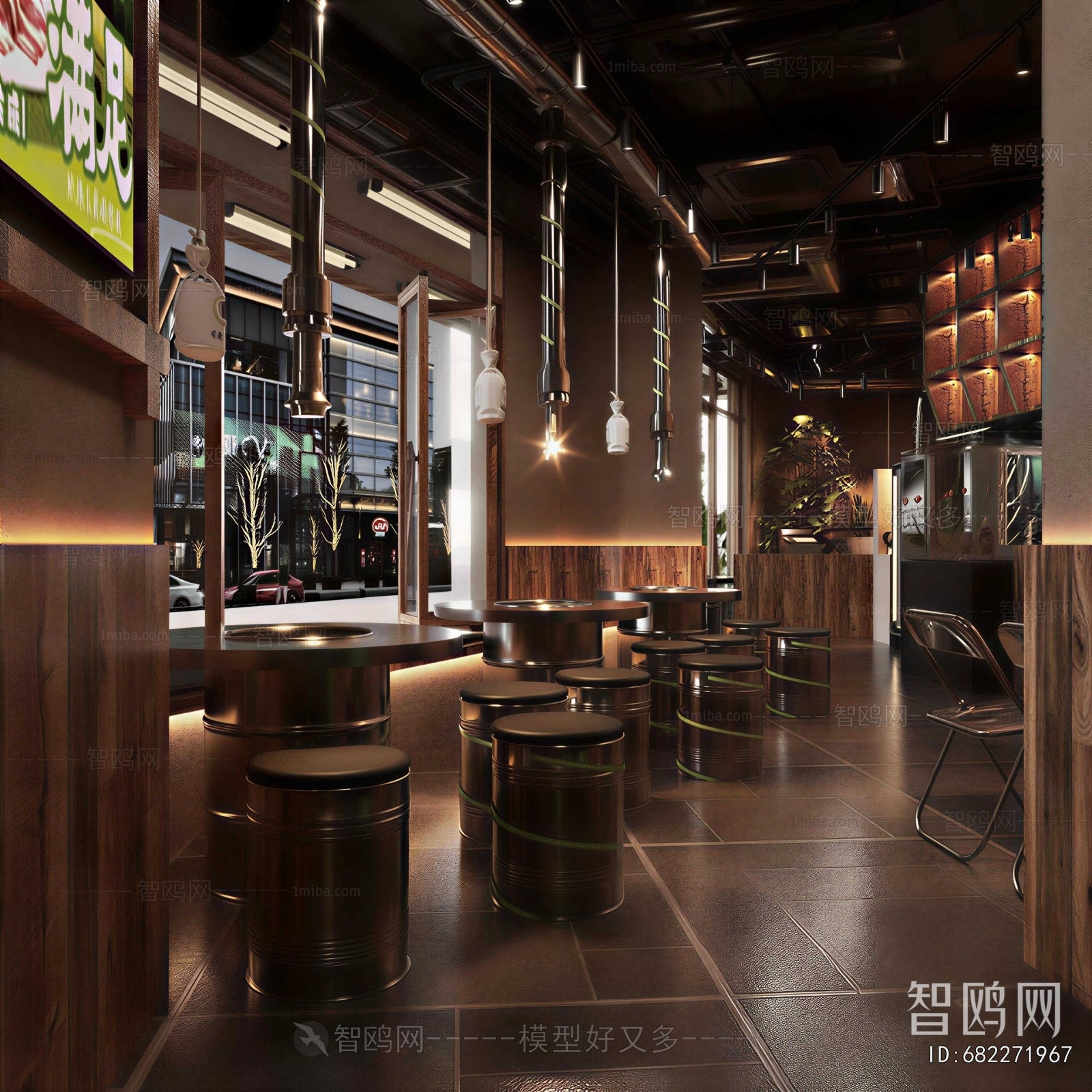 Industrial Style Restaurant