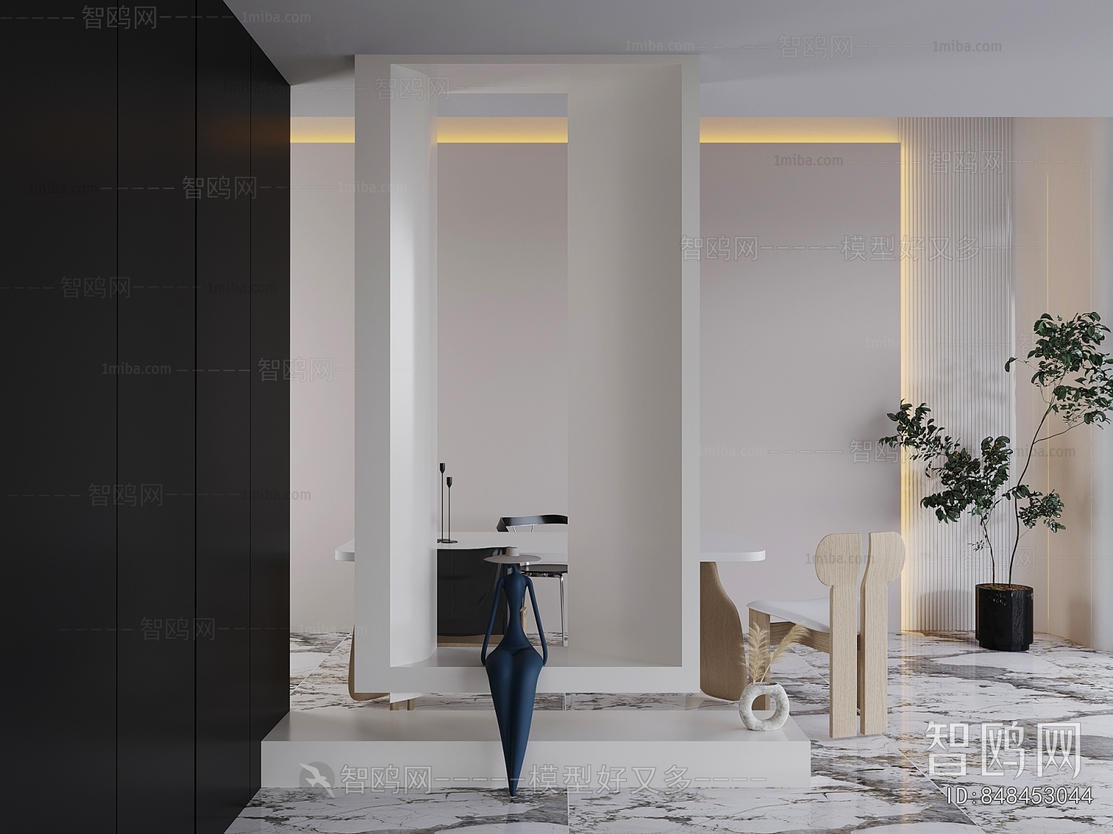 Modern Hallway