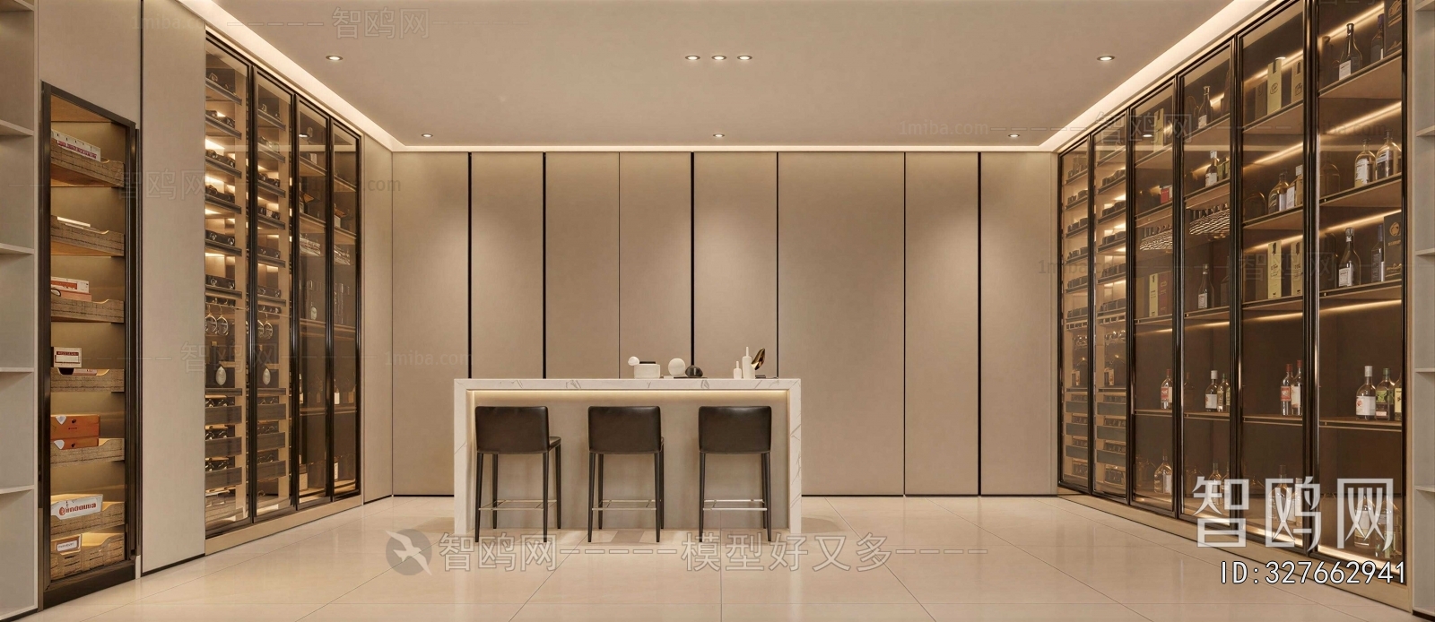 Modern Wine Cellar/Wine Tasting Room