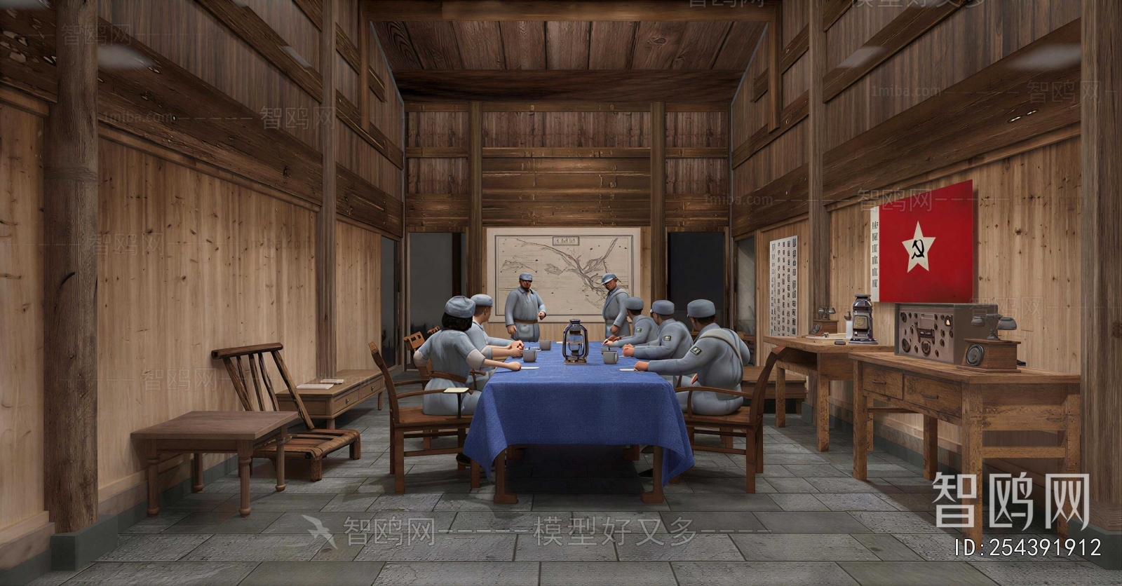 New Chinese Style Exhibition Hall