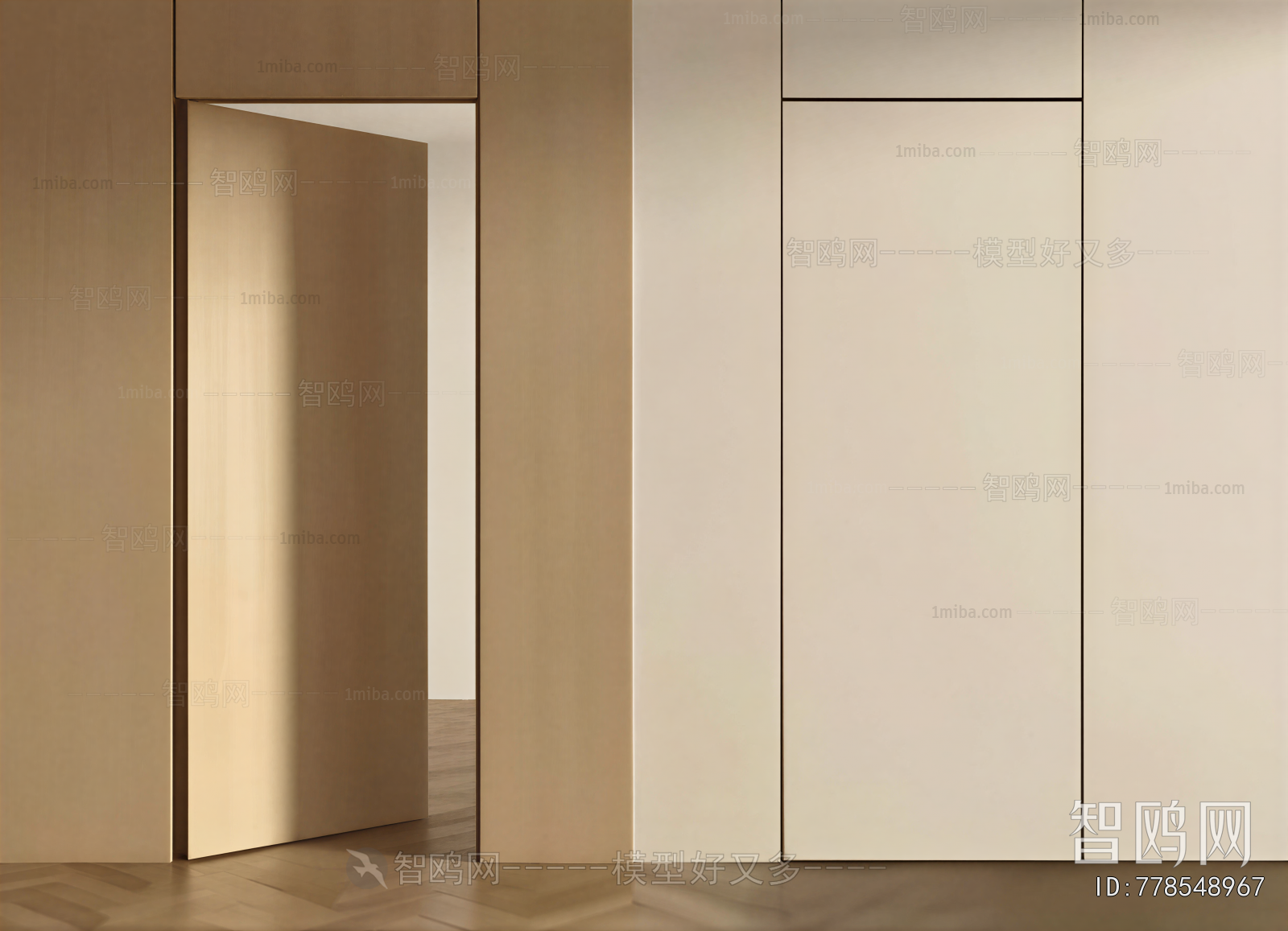 Modern Single Door