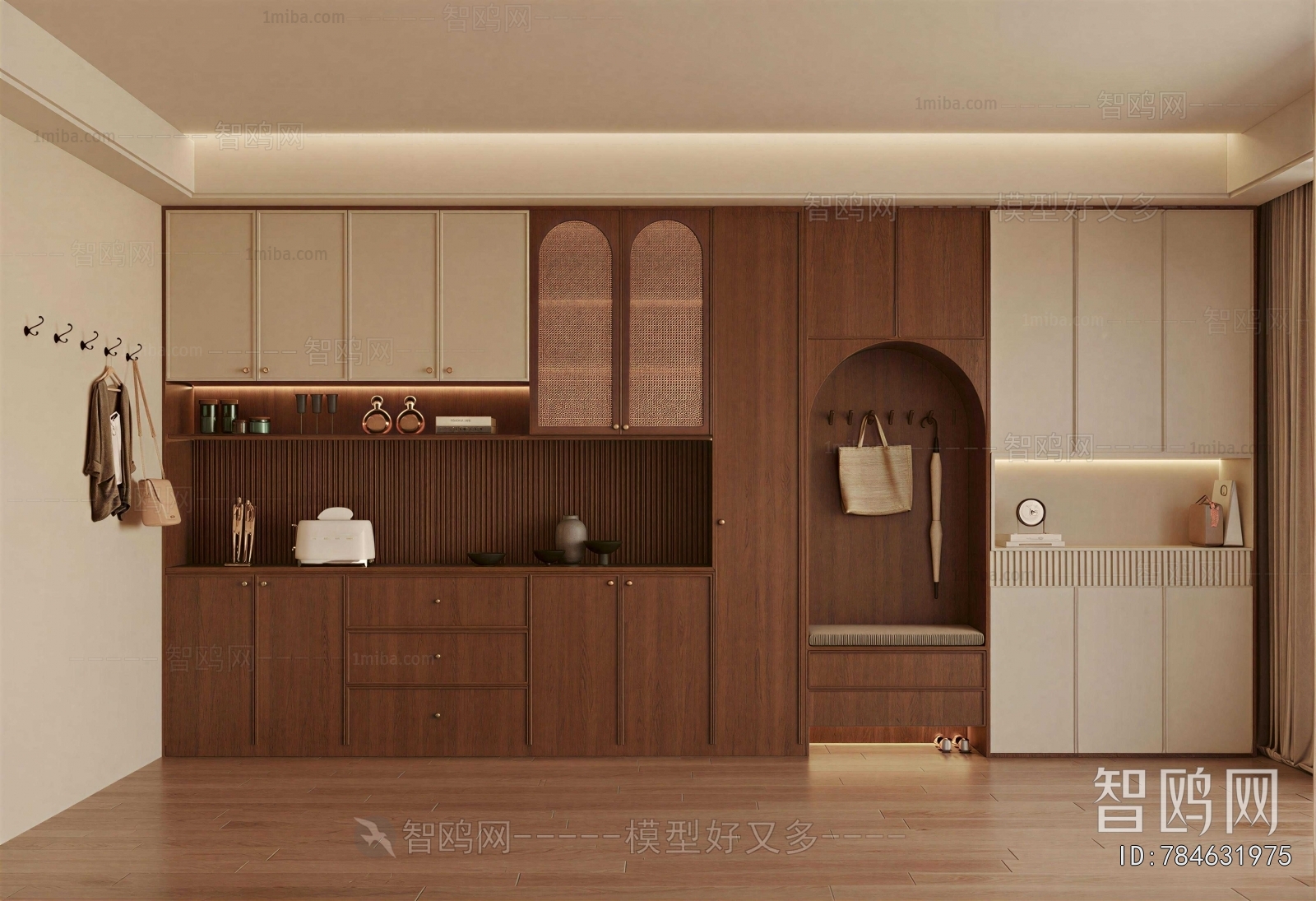 Modern Shoe Cabinet