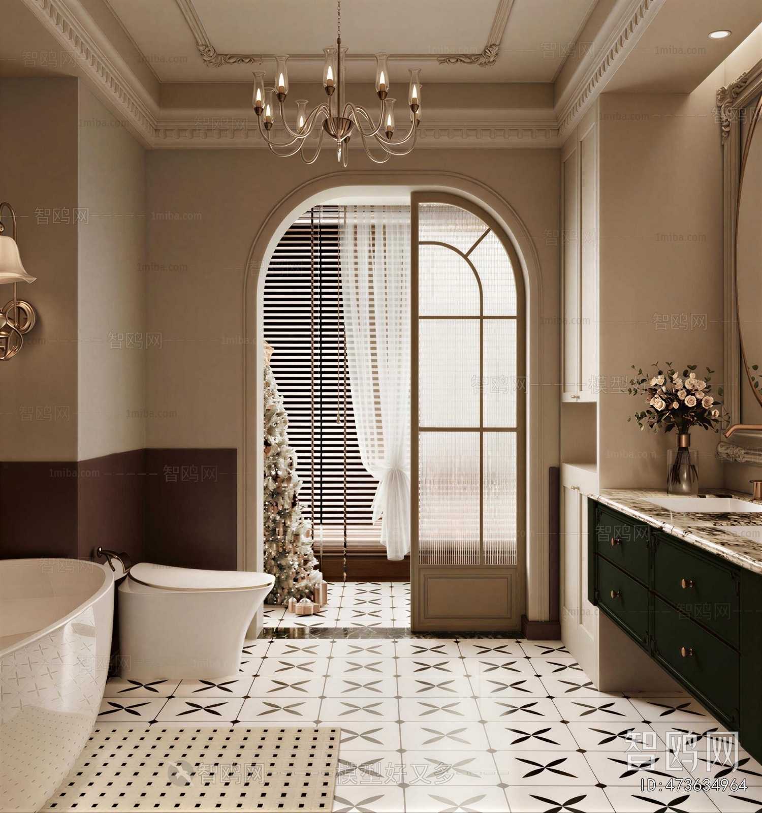 French Style TOILET