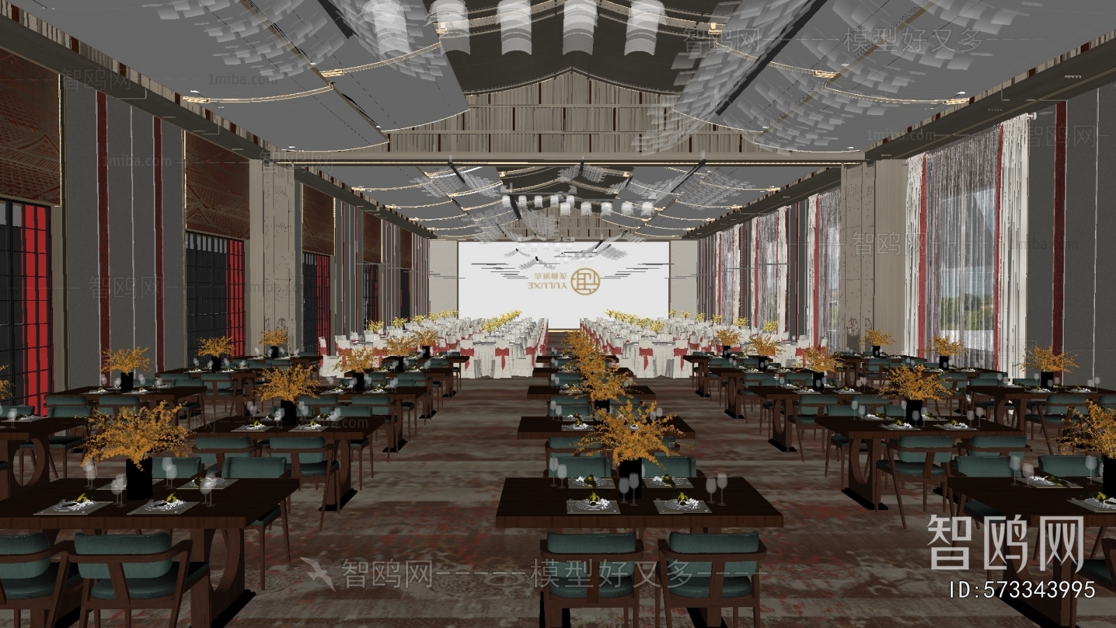New Chinese Style Banquet Hall