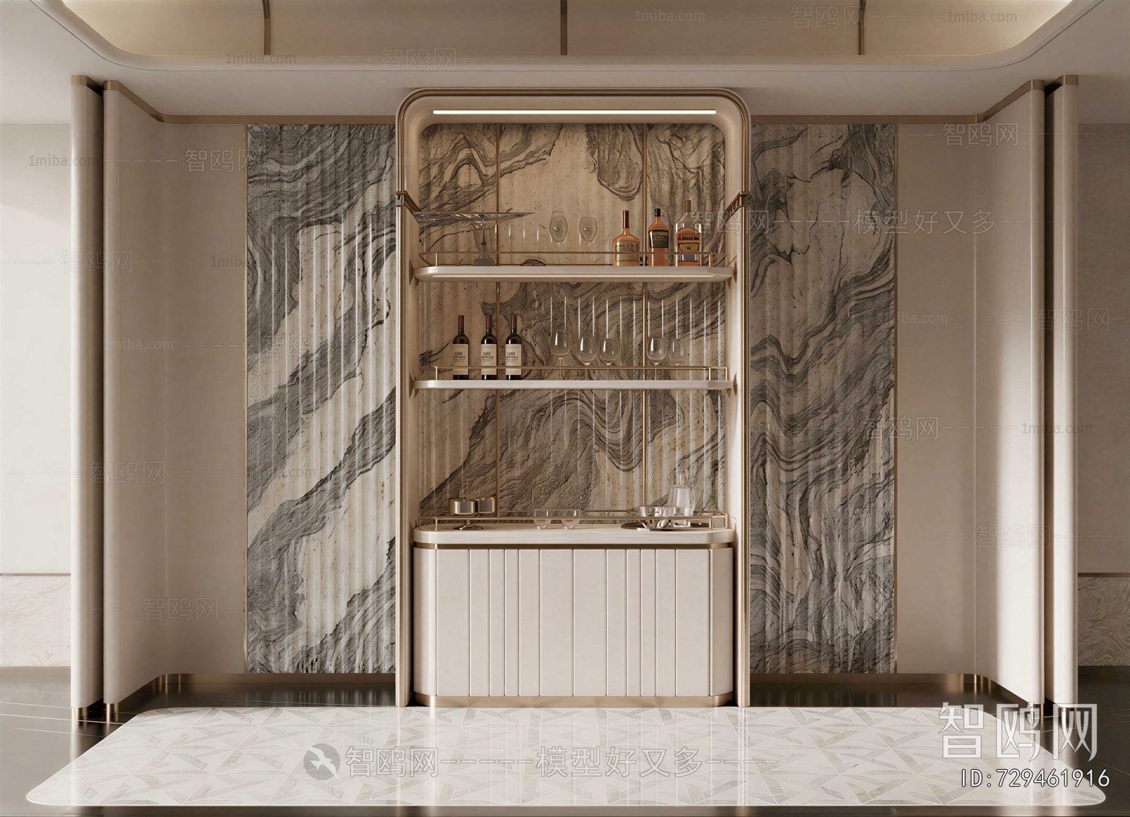 Modern Wine Cabinet
