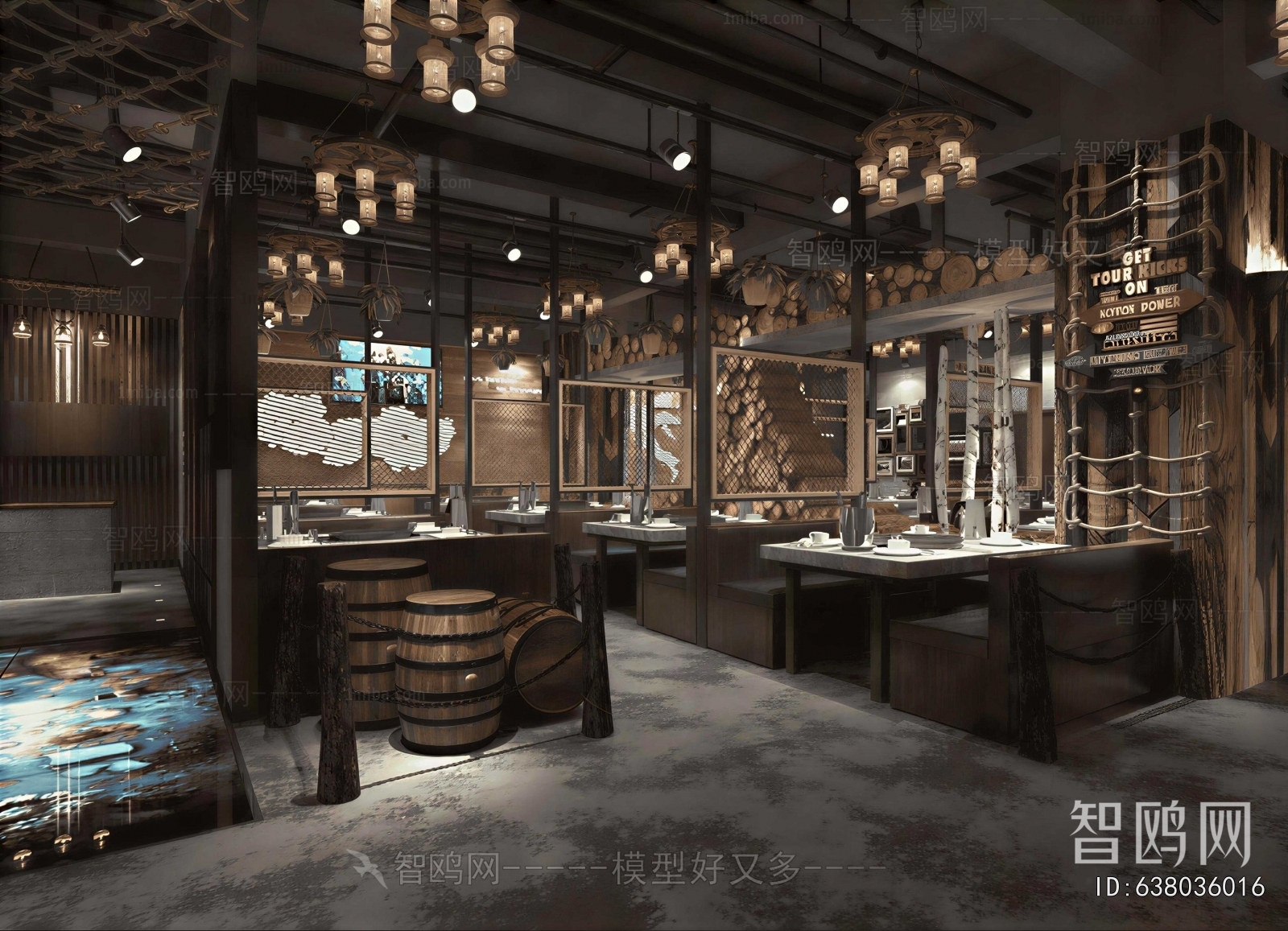 Retro Style Restaurant