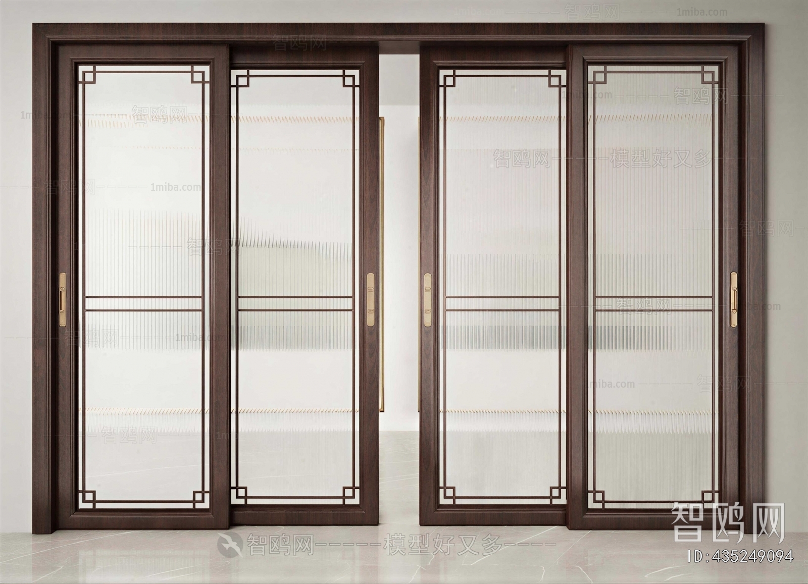 New Chinese Style Sliding Door