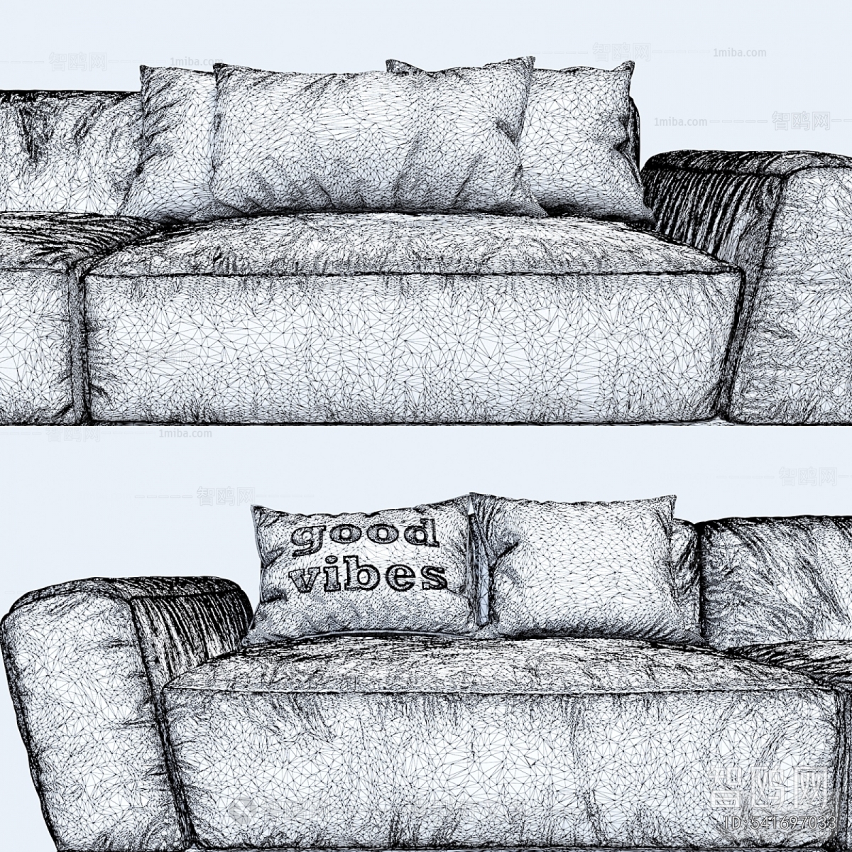 Modern Three-seat Sofa