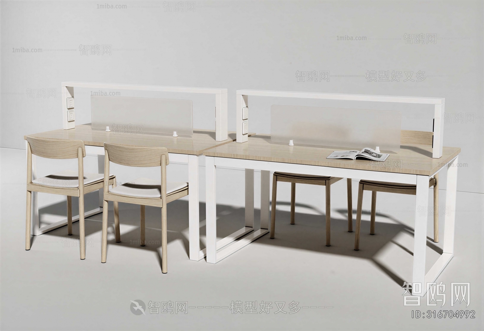 Modern Computer Desk And Chair