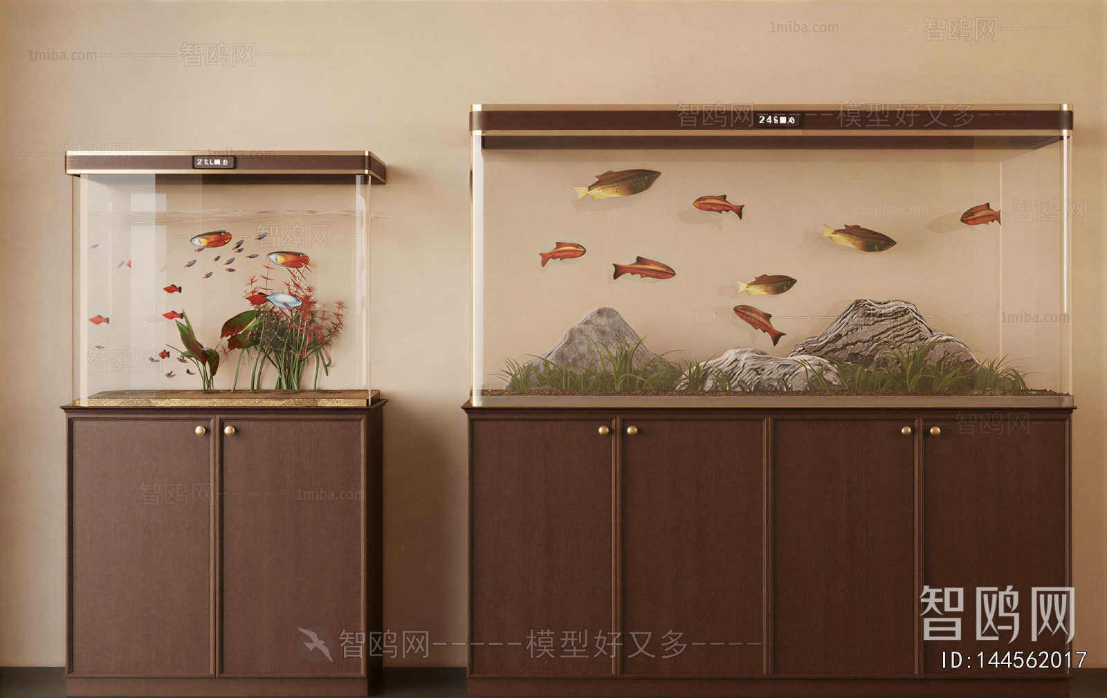 New Chinese Style Fish Tank