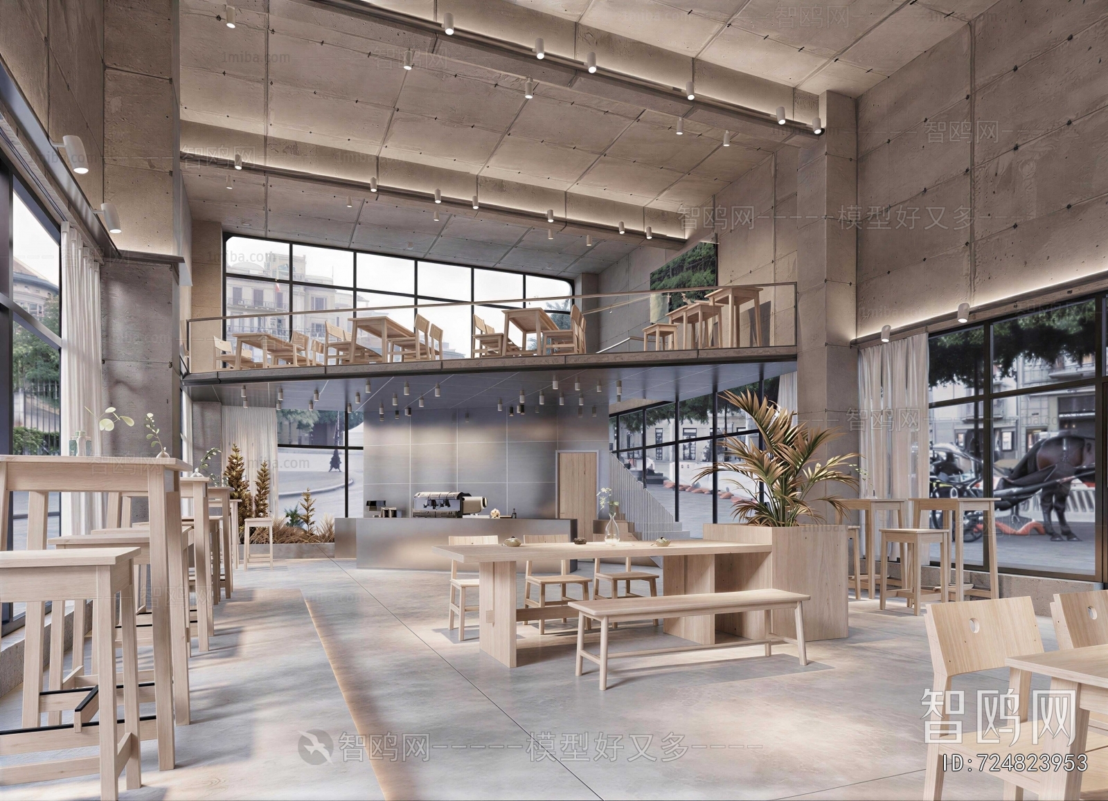 Industrial Style Cafe