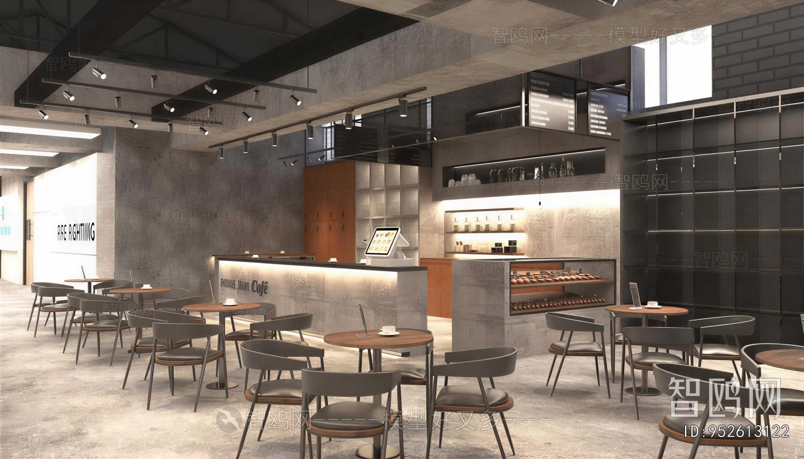 Industrial Style Cafe