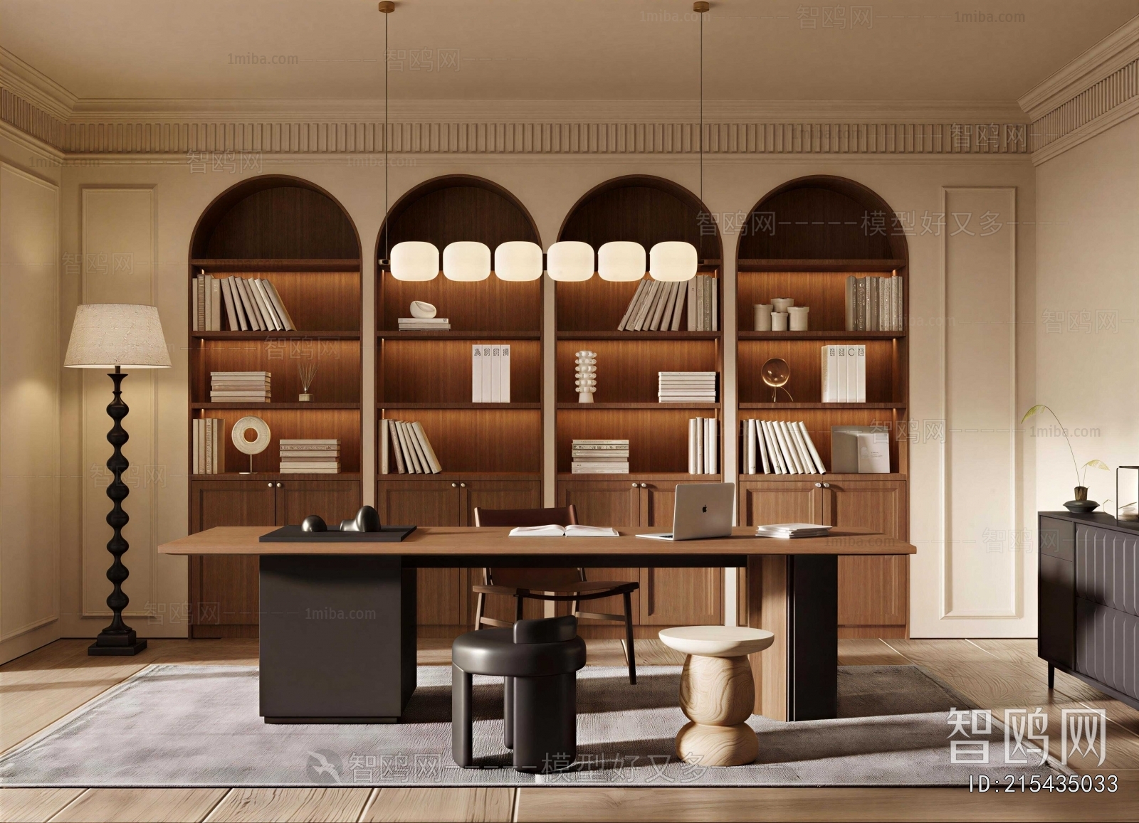 French Style Study Space