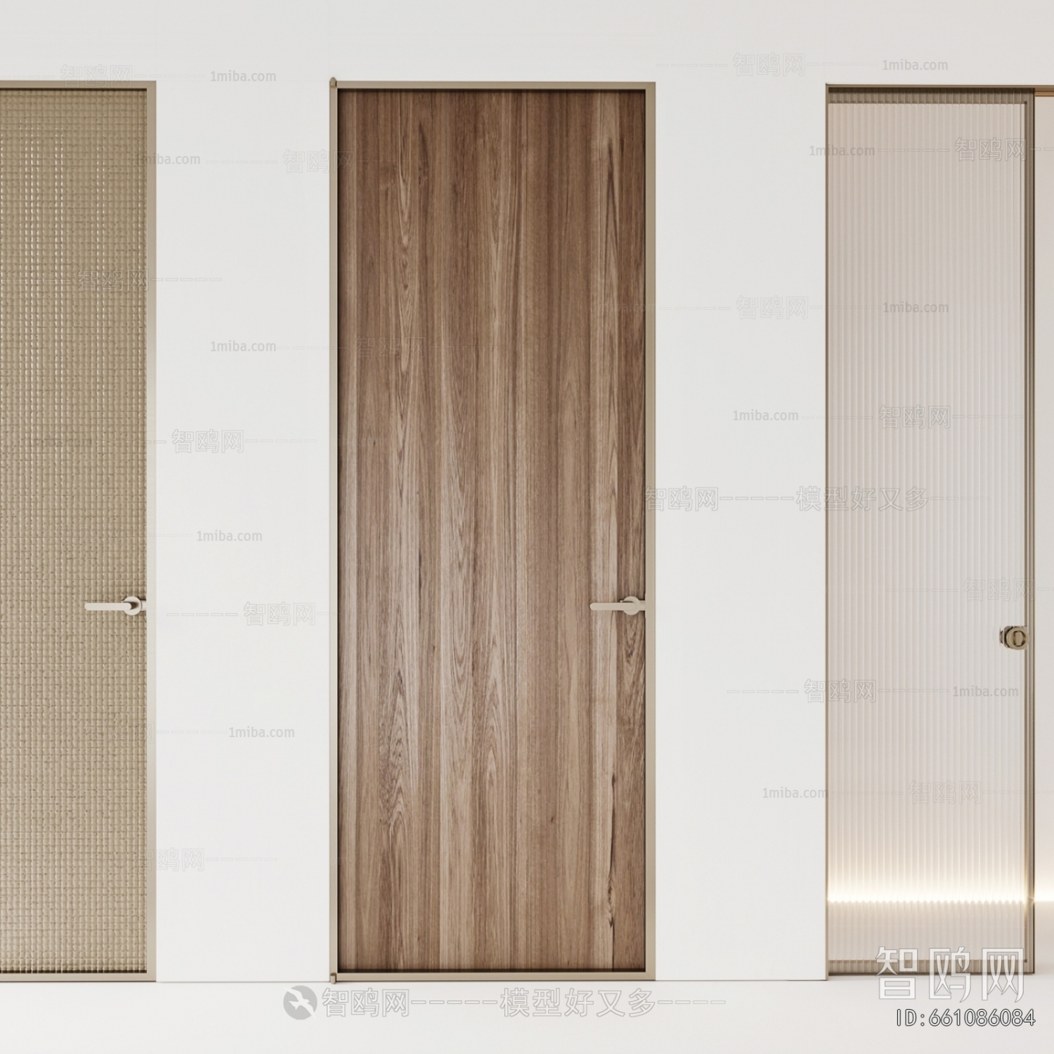 Modern Single Door