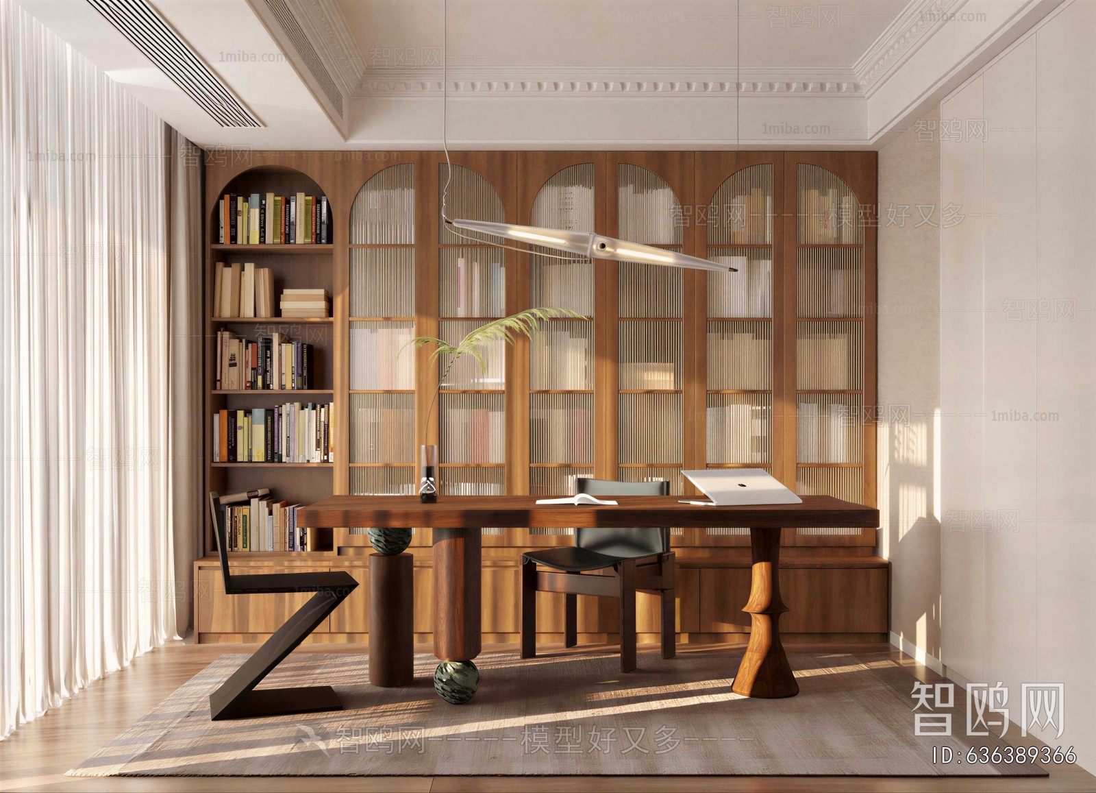 French Style Study Space